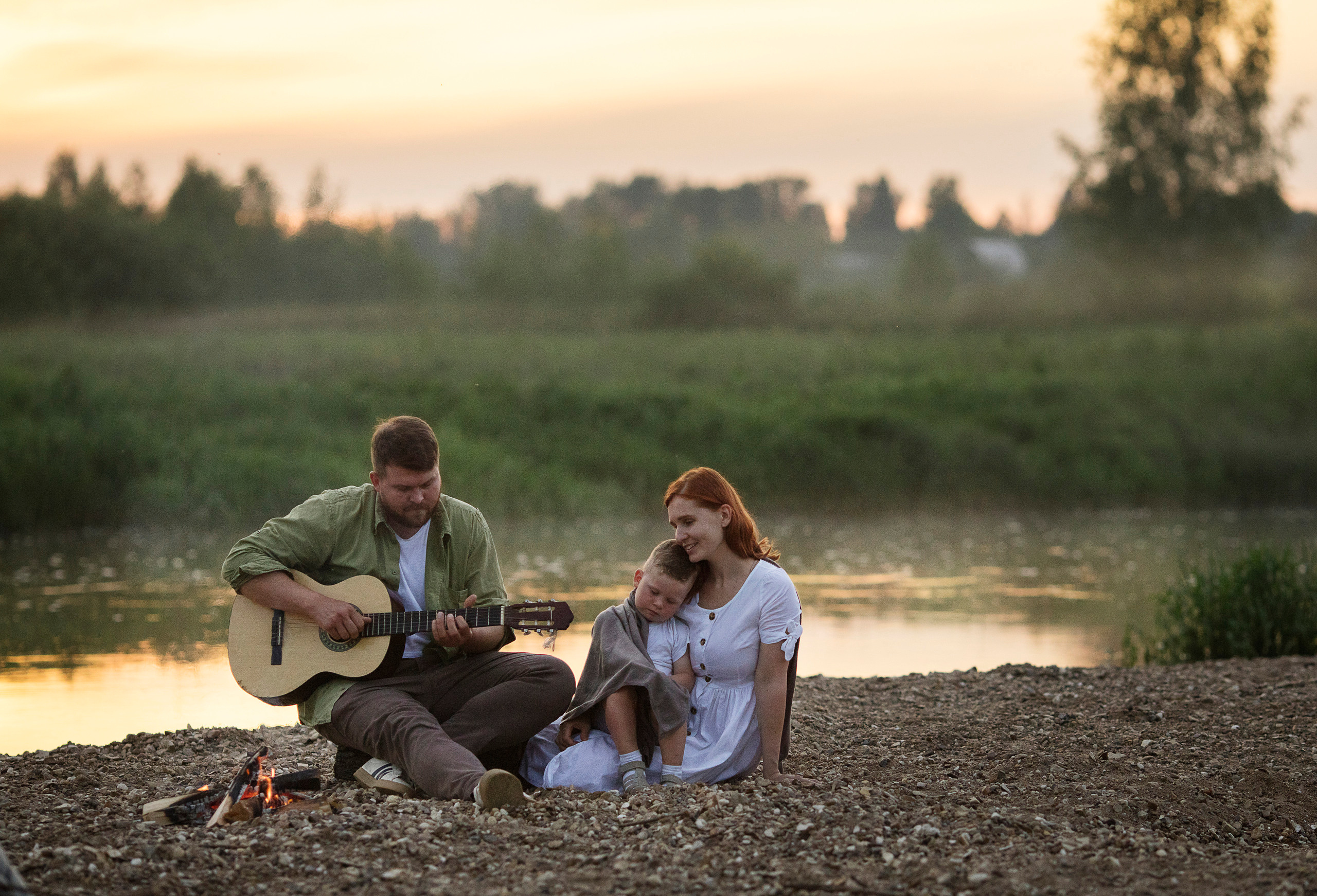 Летняя прогулка — Гриша, Таня, Миша. Семейный и детский фотограф в Москве Олеся Маркина