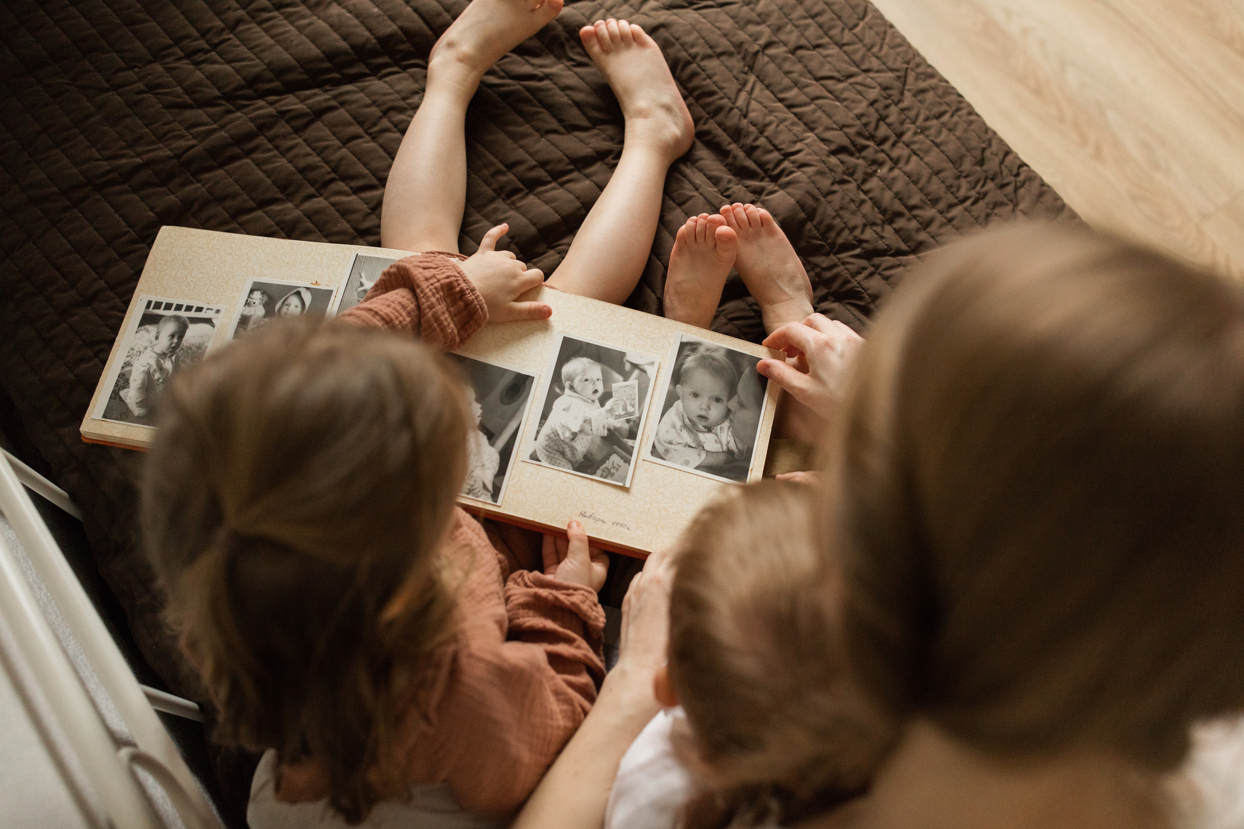 АНЯ — домашняя фотосессия. Семейный и детский фотограф в Москве Олеся Маркина