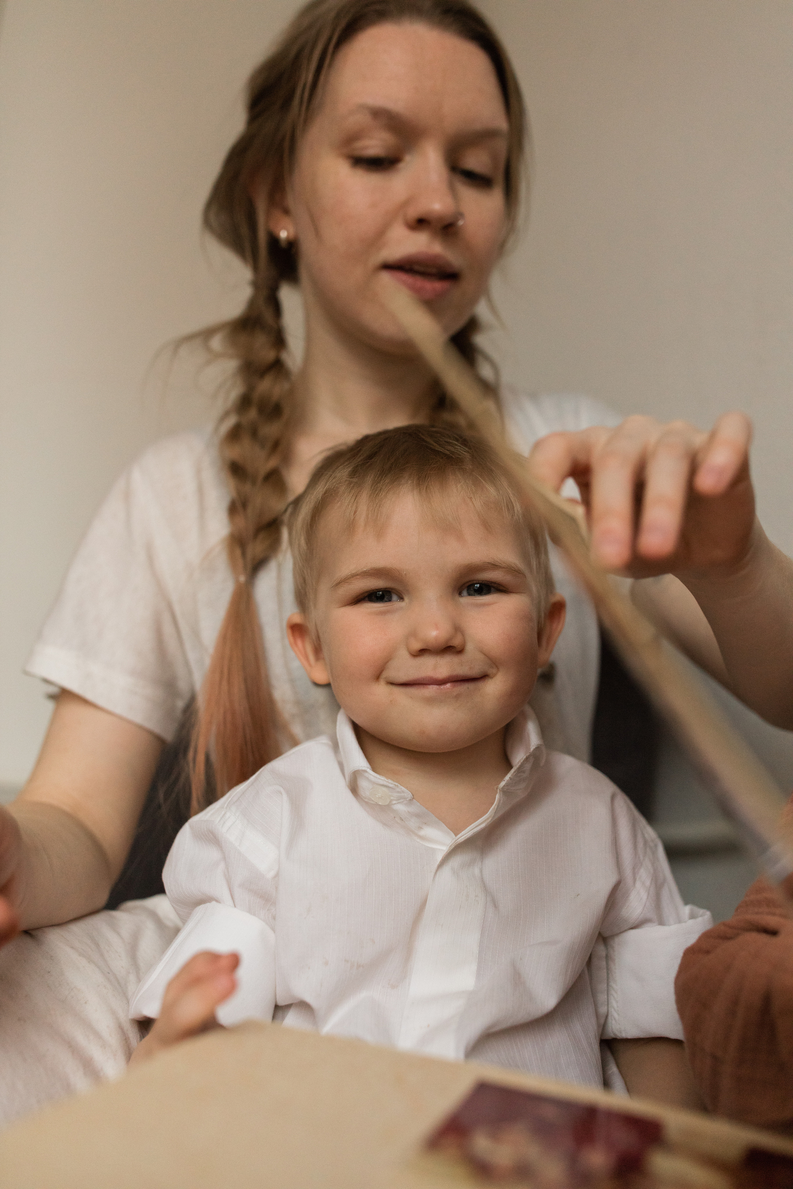 АНЯ — домашняя фотосессия. Семейный и детский фотограф в Москве Олеся Маркина