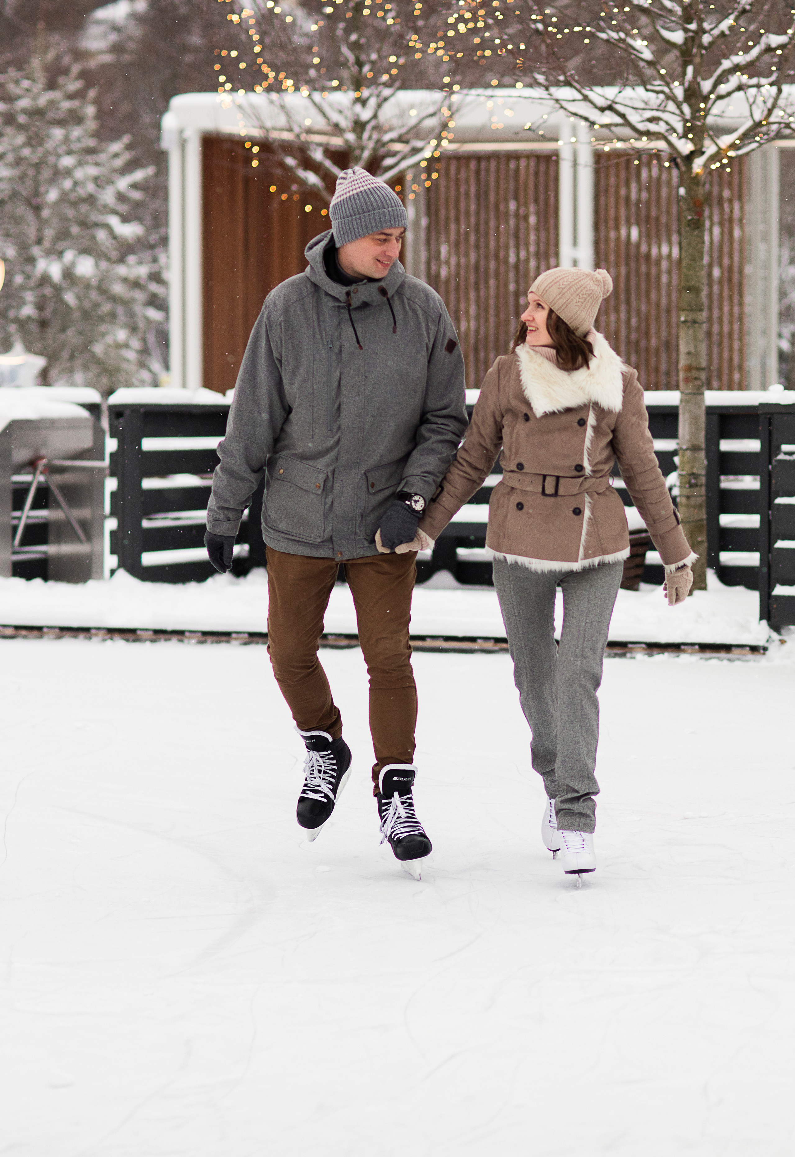 КАТОК в Сколково. Семейный и детский фотограф в Москве Олеся Маркина