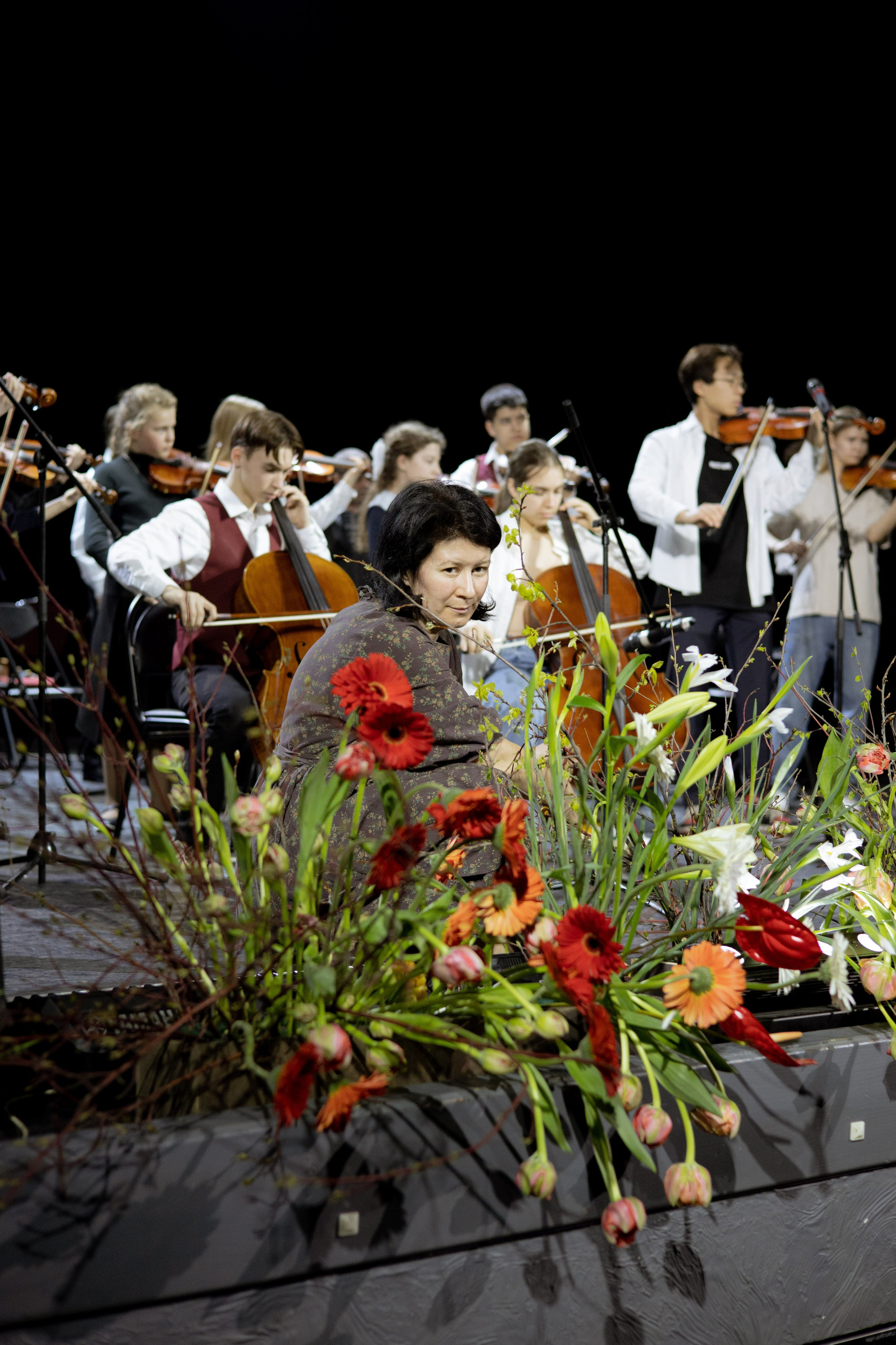 Оформление Отчетного концерта Музыкальной школы Глазунова. Оформление свадеб, декор свадеб Вера Маркова, Москва