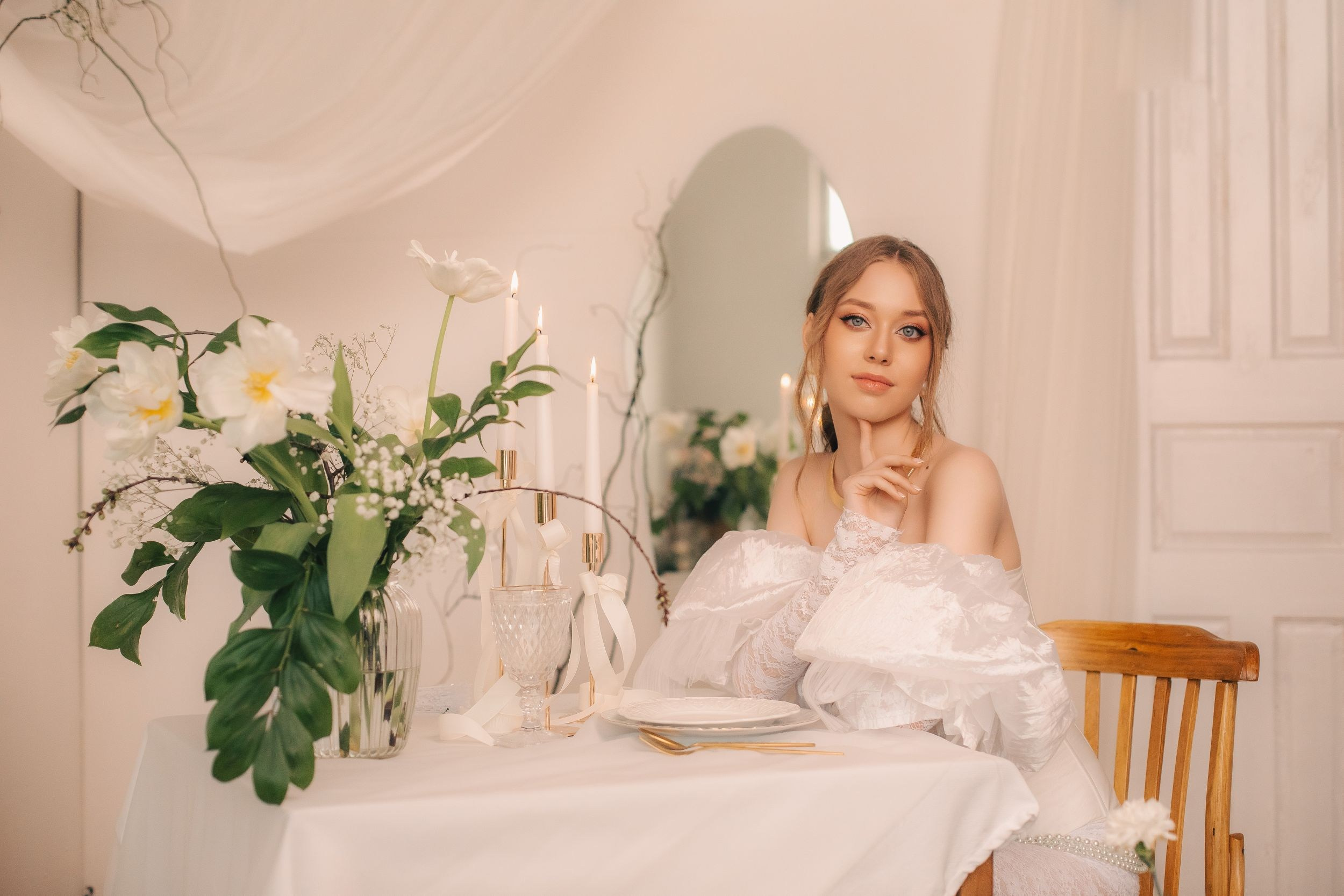 Цветочный портрет. Фотограф Марина Верятинская | Краснодар