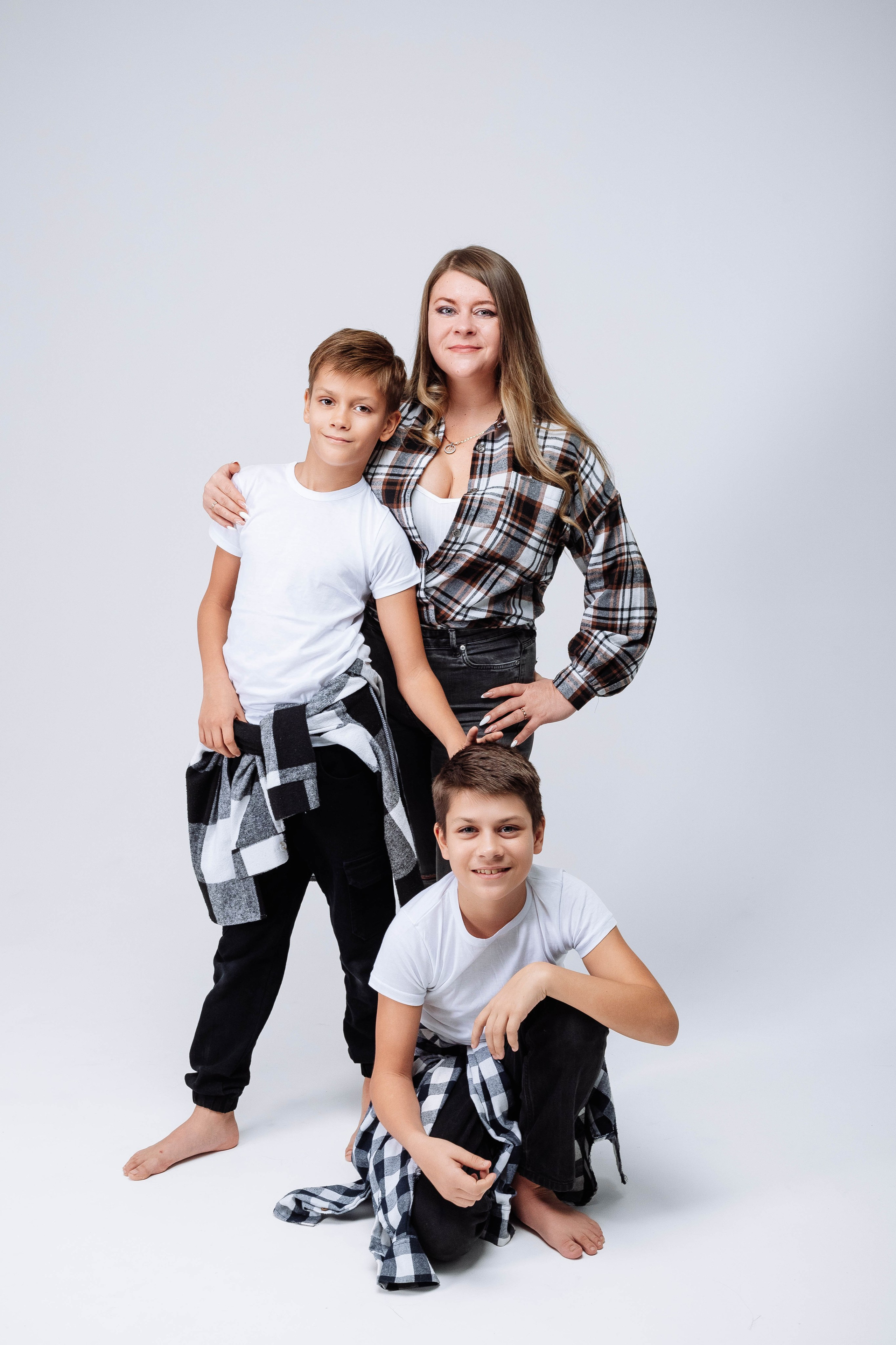 Надя с Жорой и Марком. Женский/Детский фотограф в Симферополе Вероника Слепогина