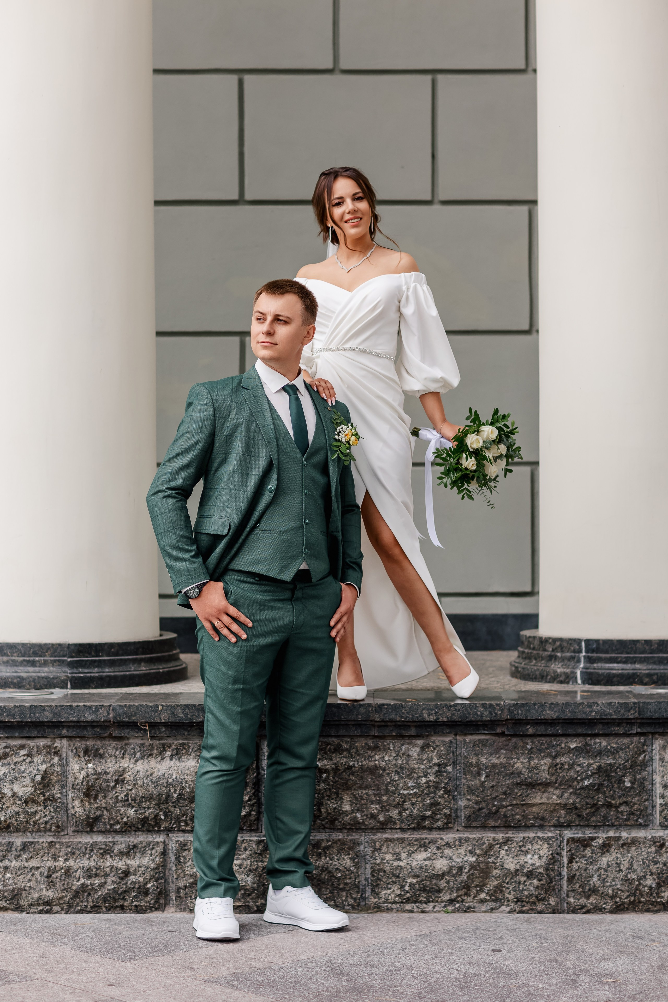 Олег и Юлия. Свадебная прогулка. Свадебный фотограф в Хабаровске