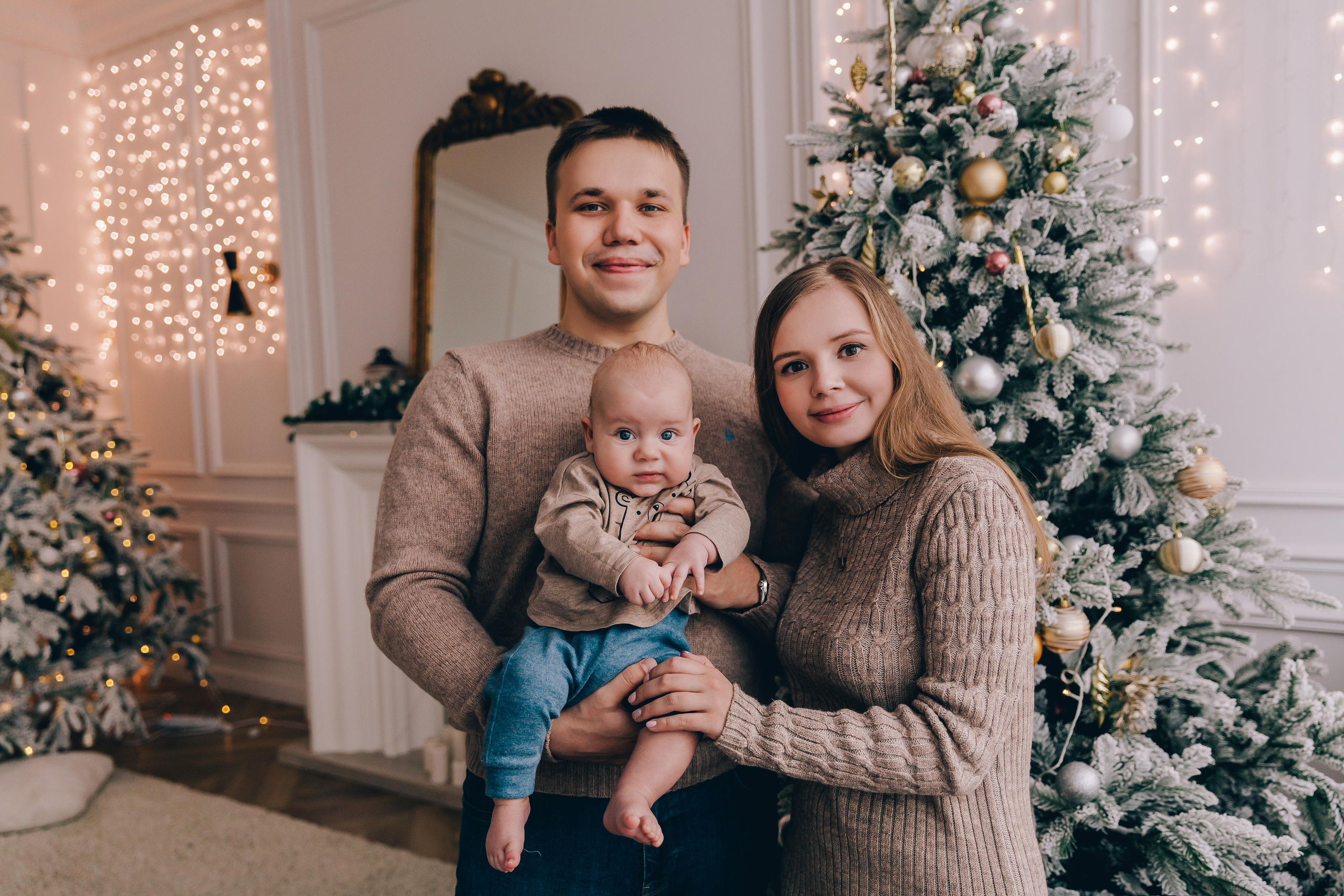 Первый новый год. Фотограф в Екатеринбурге Аня Валенок