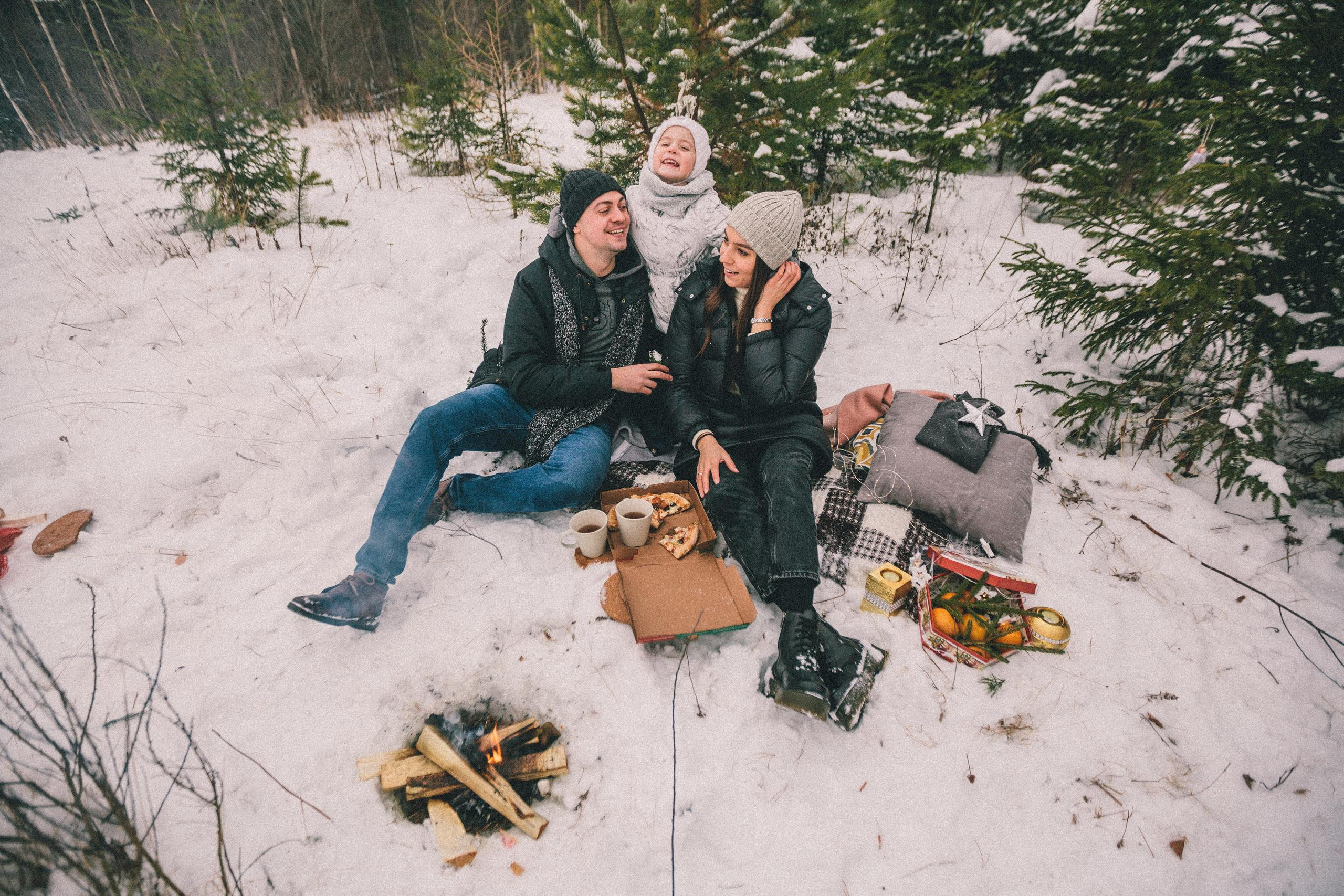 Снег под ногами, снег под снегом. Фотограф в Екатеринбурге Аня Валенок