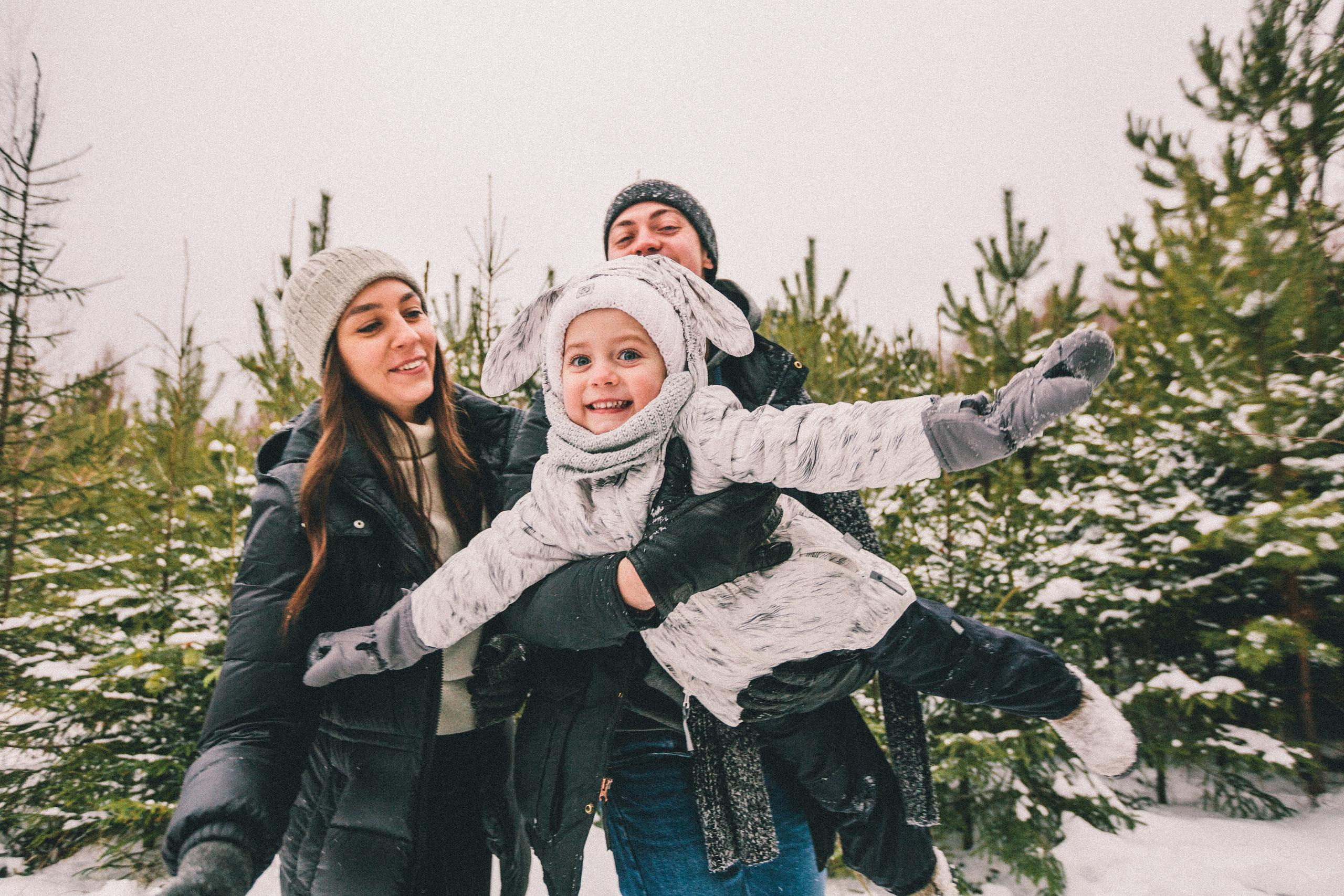 Снег под ногами, снег под снегом. Фотограф в Екатеринбурге Аня Валенок