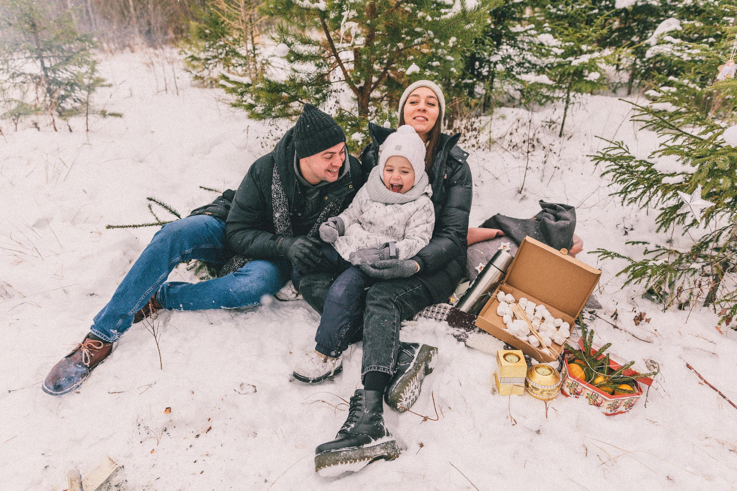 Снег под ногами, снег под снегом. Фотограф в Екатеринбурге Аня Валенок
