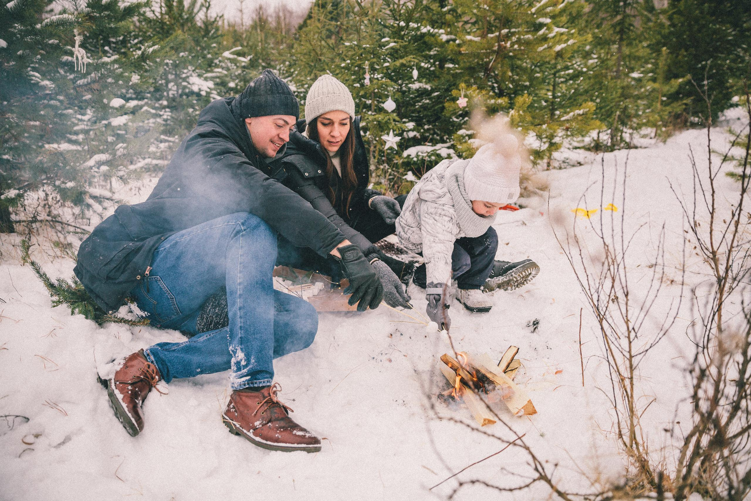 Снег под ногами, снег под снегом. Фотограф в Екатеринбурге Аня Валенок