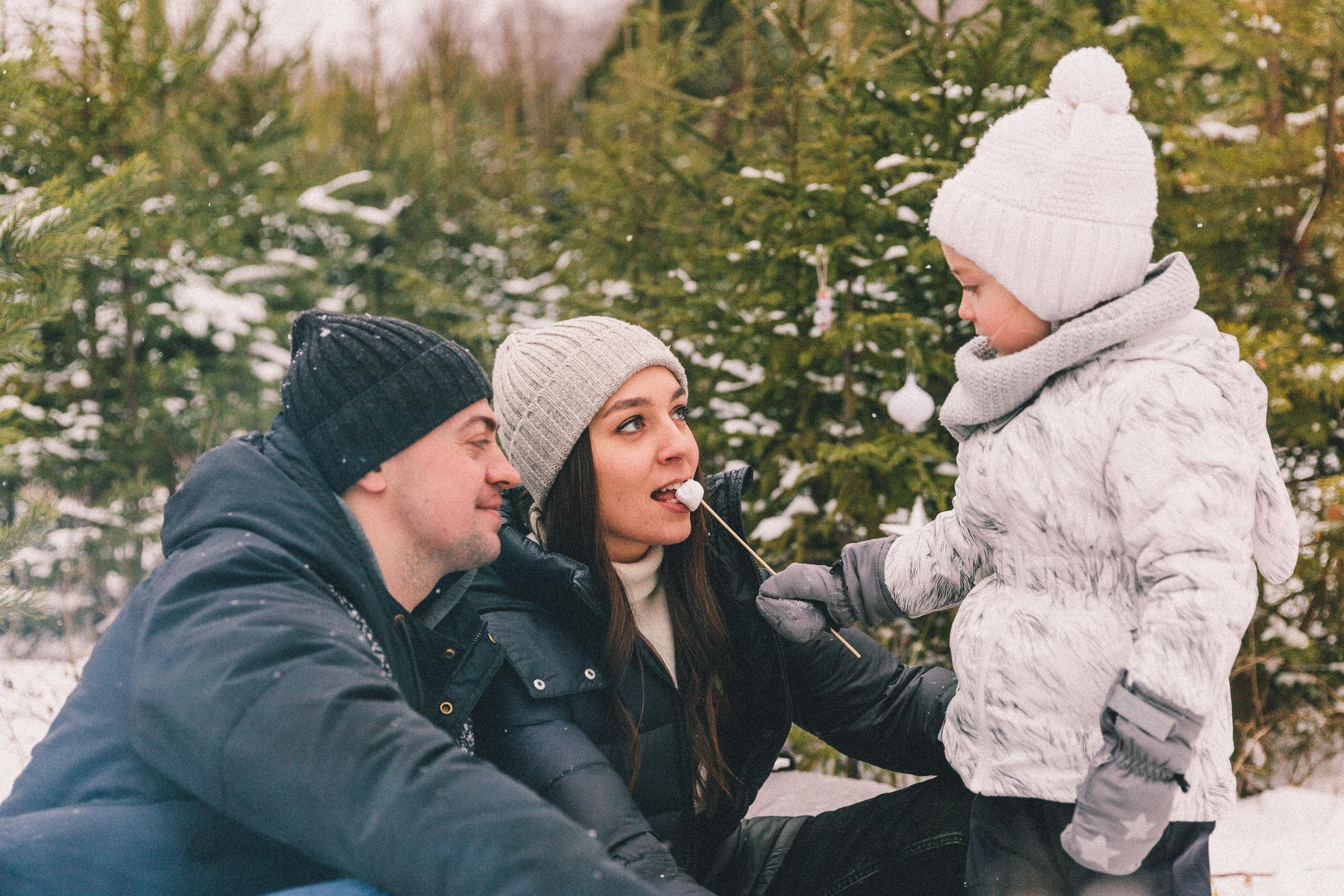 Снег под ногами, снег под снегом. Фотограф в Екатеринбурге Аня Валенок