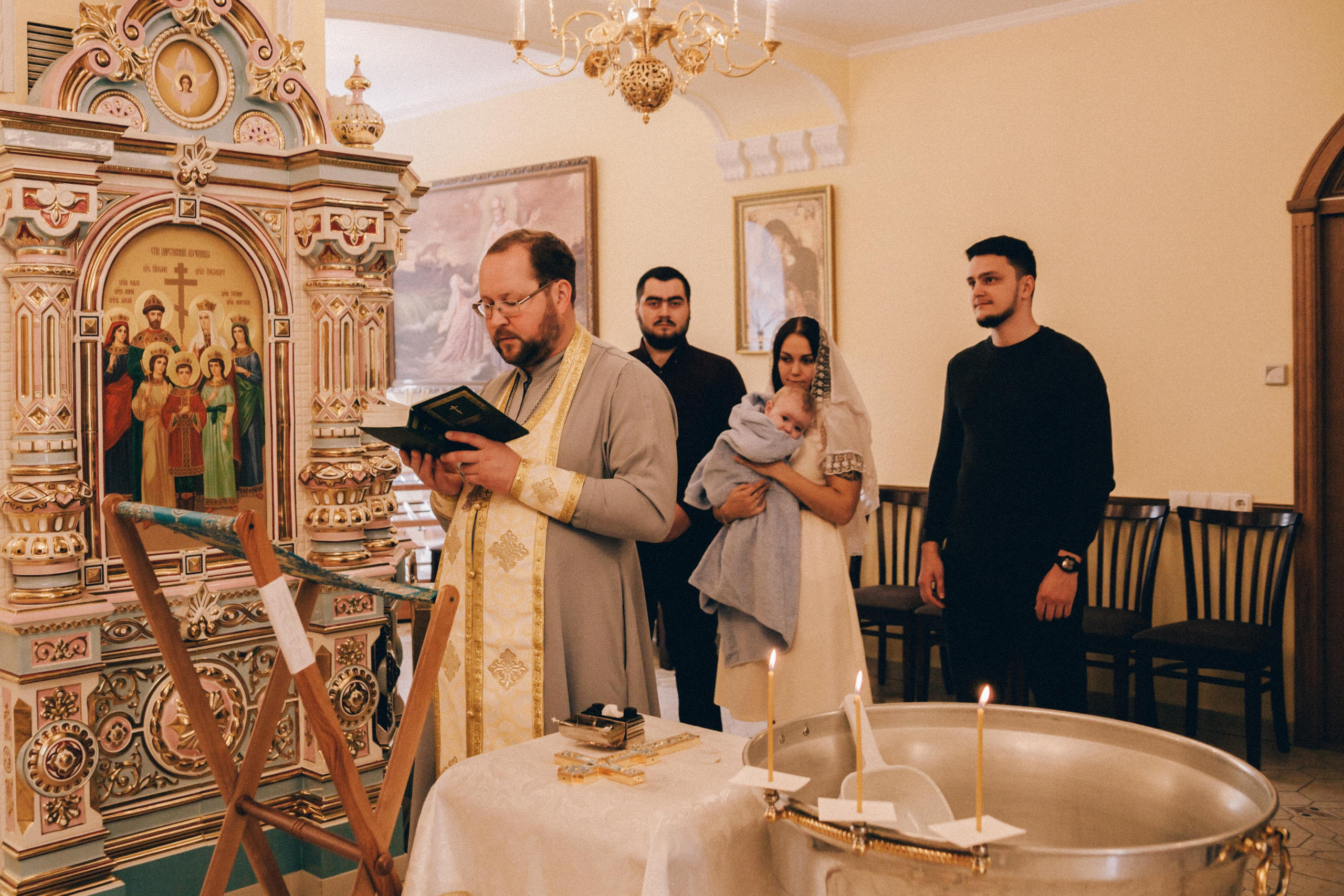 Таинство крещения. Фотограф в Екатеринбурге Аня Валенок
