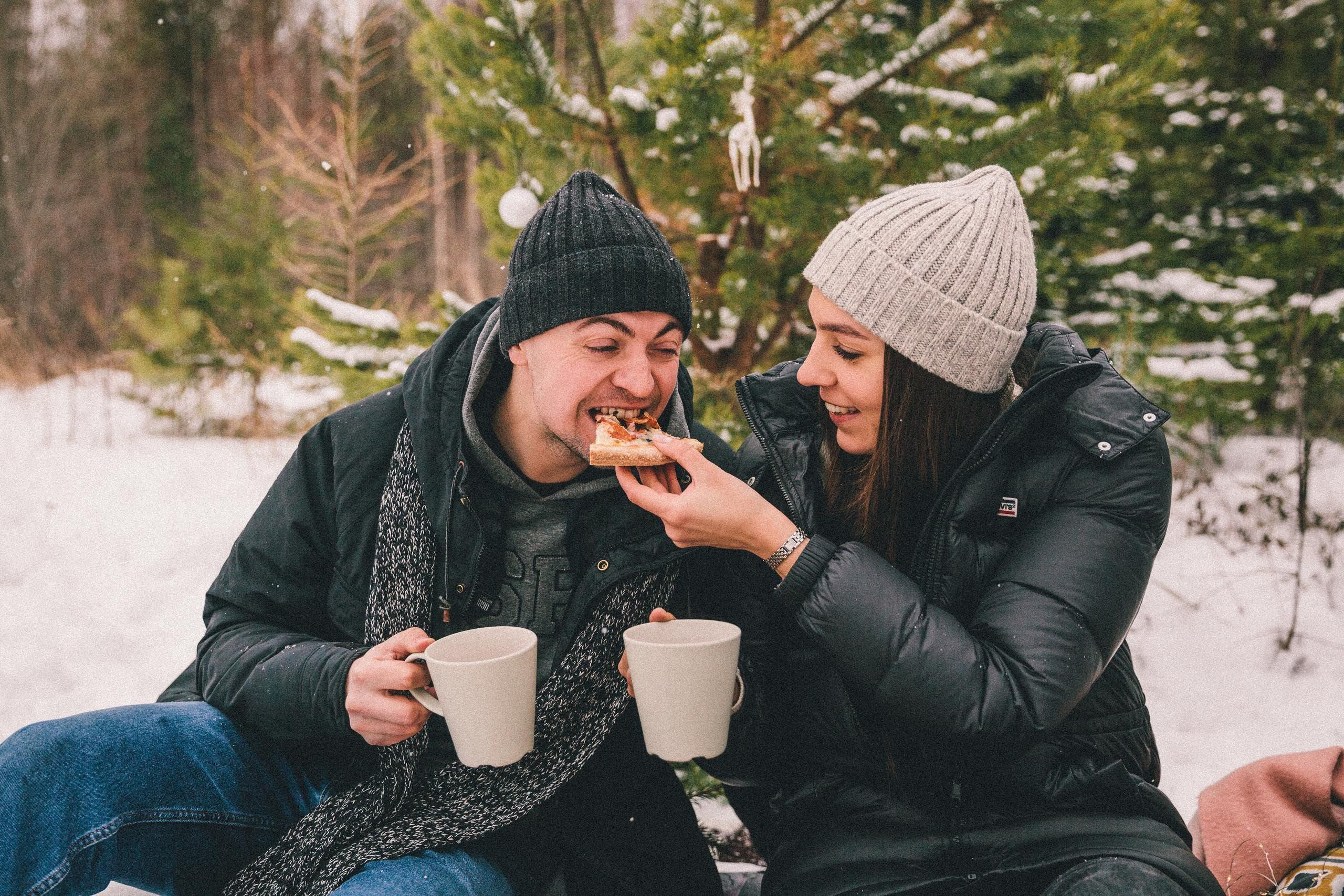 Снег под ногами, снег под снегом. Фотограф в Екатеринбурге Аня Валенок