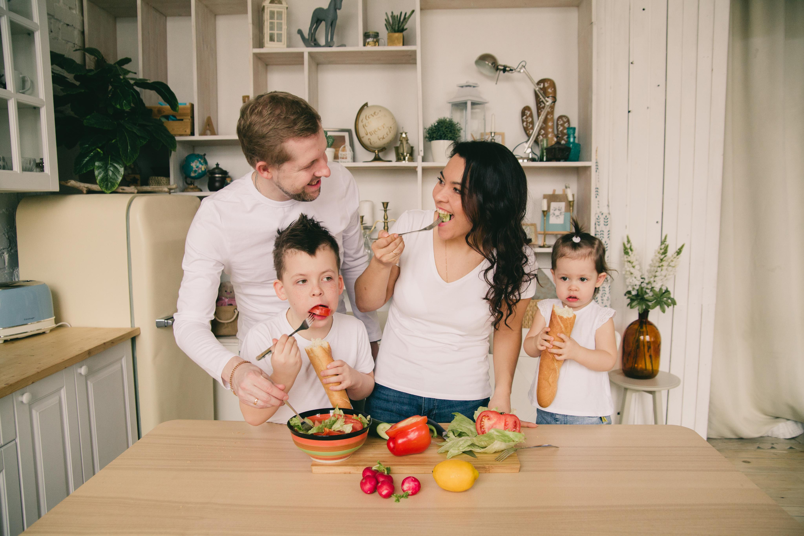 Семейный обед. Фотограф в Екатеринбурге Аня Валенок