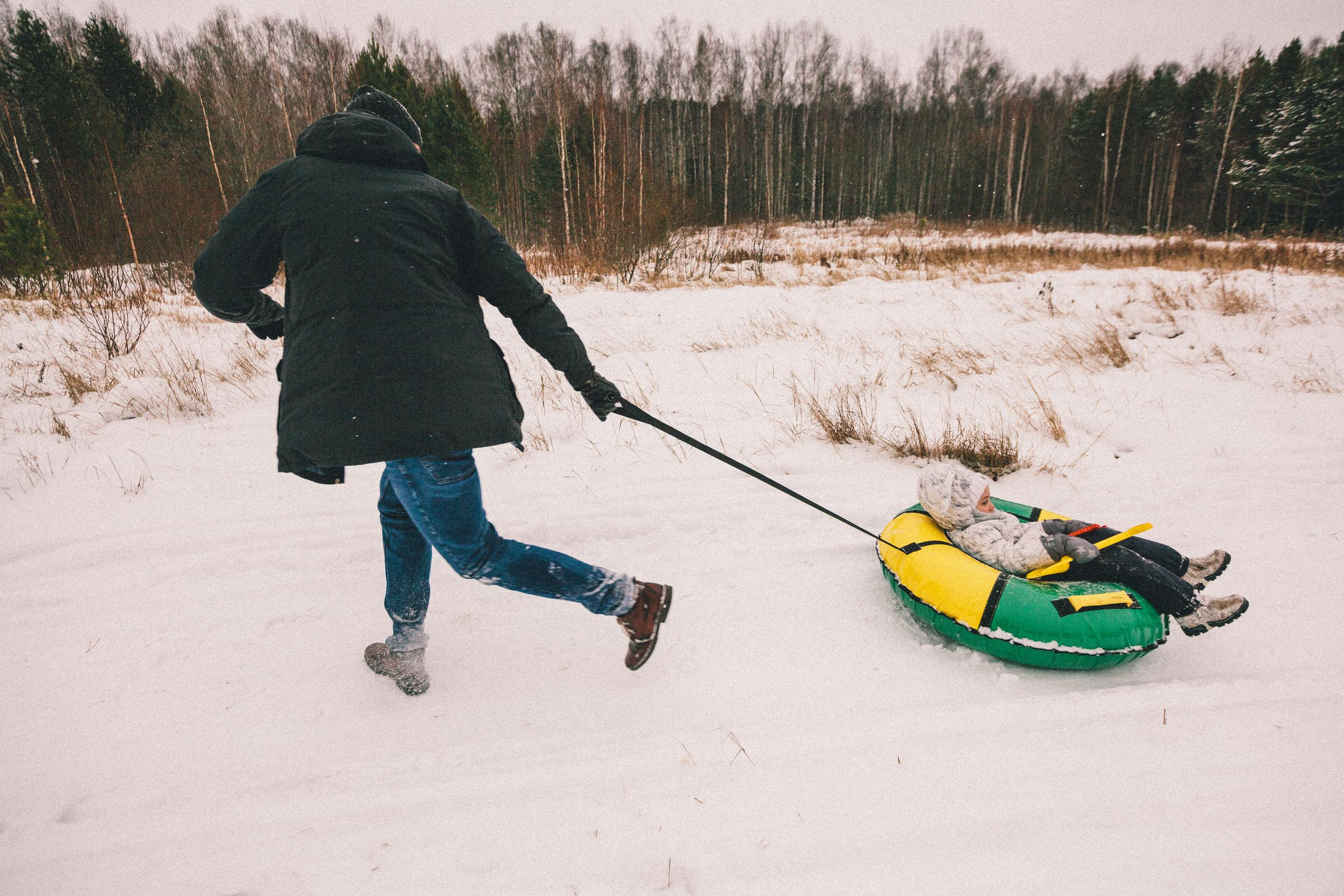 Снег под ногами, снег под снегом. Фотограф в Екатеринбурге Аня Валенок