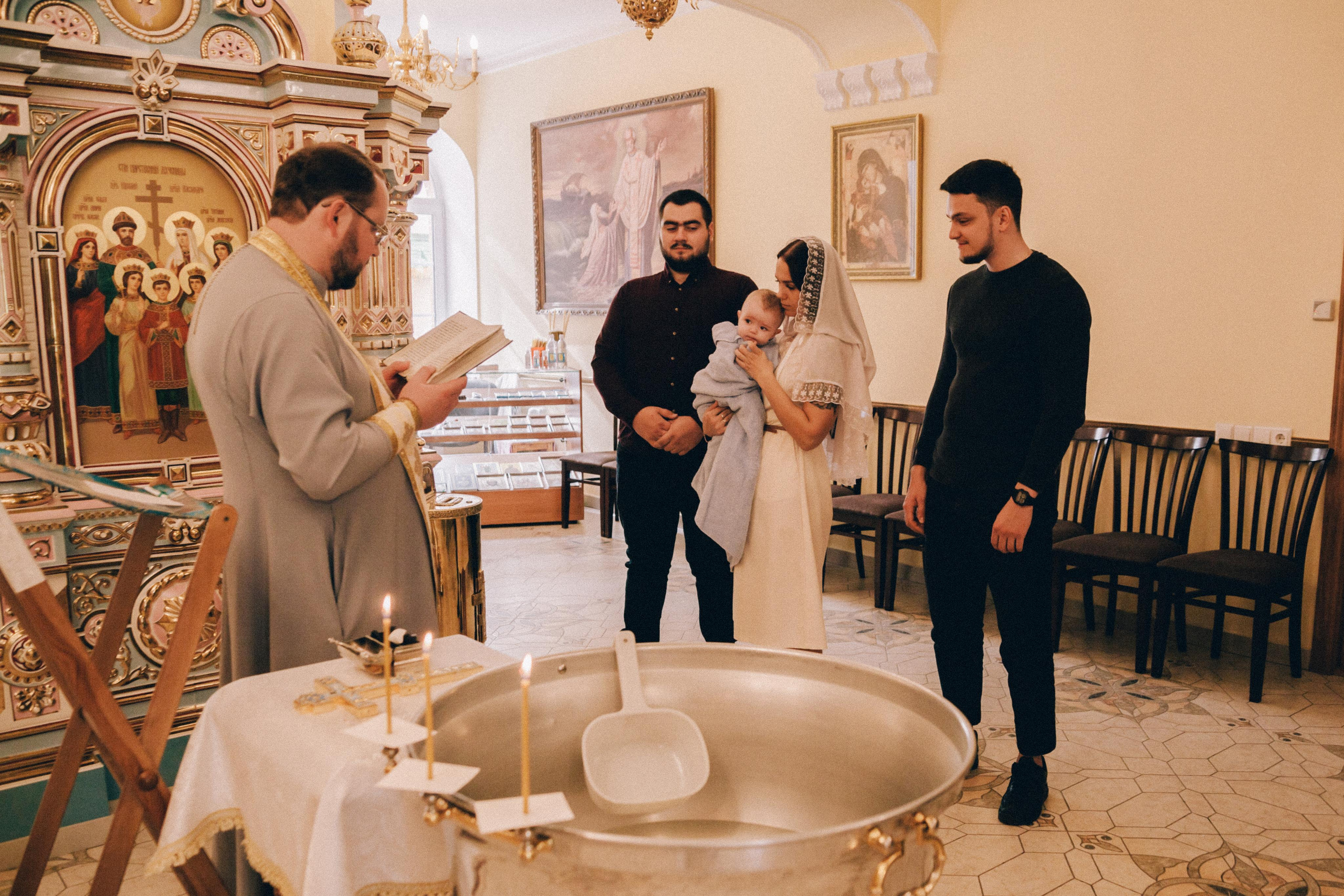 Таинство крещения. Фотограф в Екатеринбурге Аня Валенок