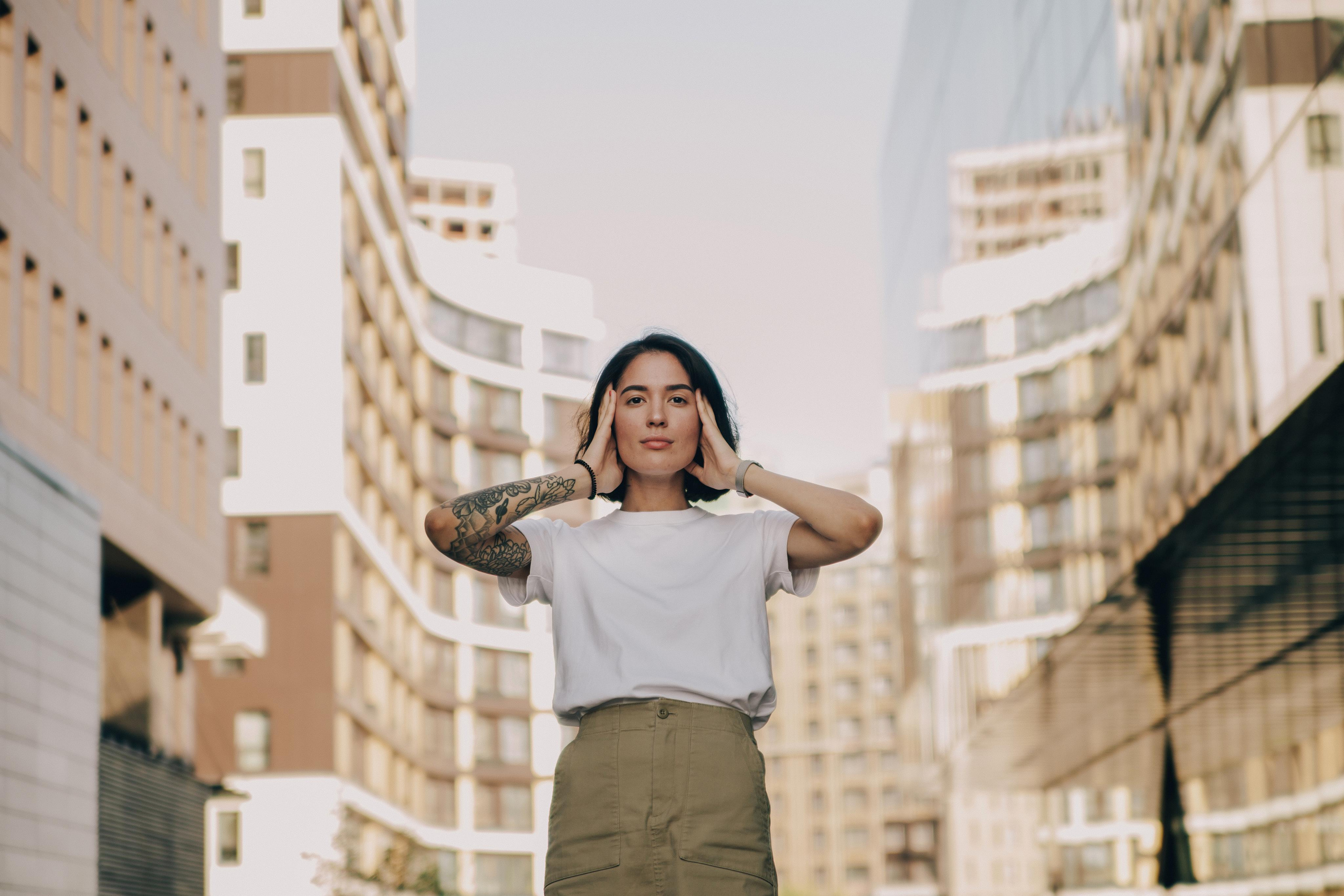 Среди зданий, обнимающих небо. Фотограф в Екатеринбурге Аня Валенок