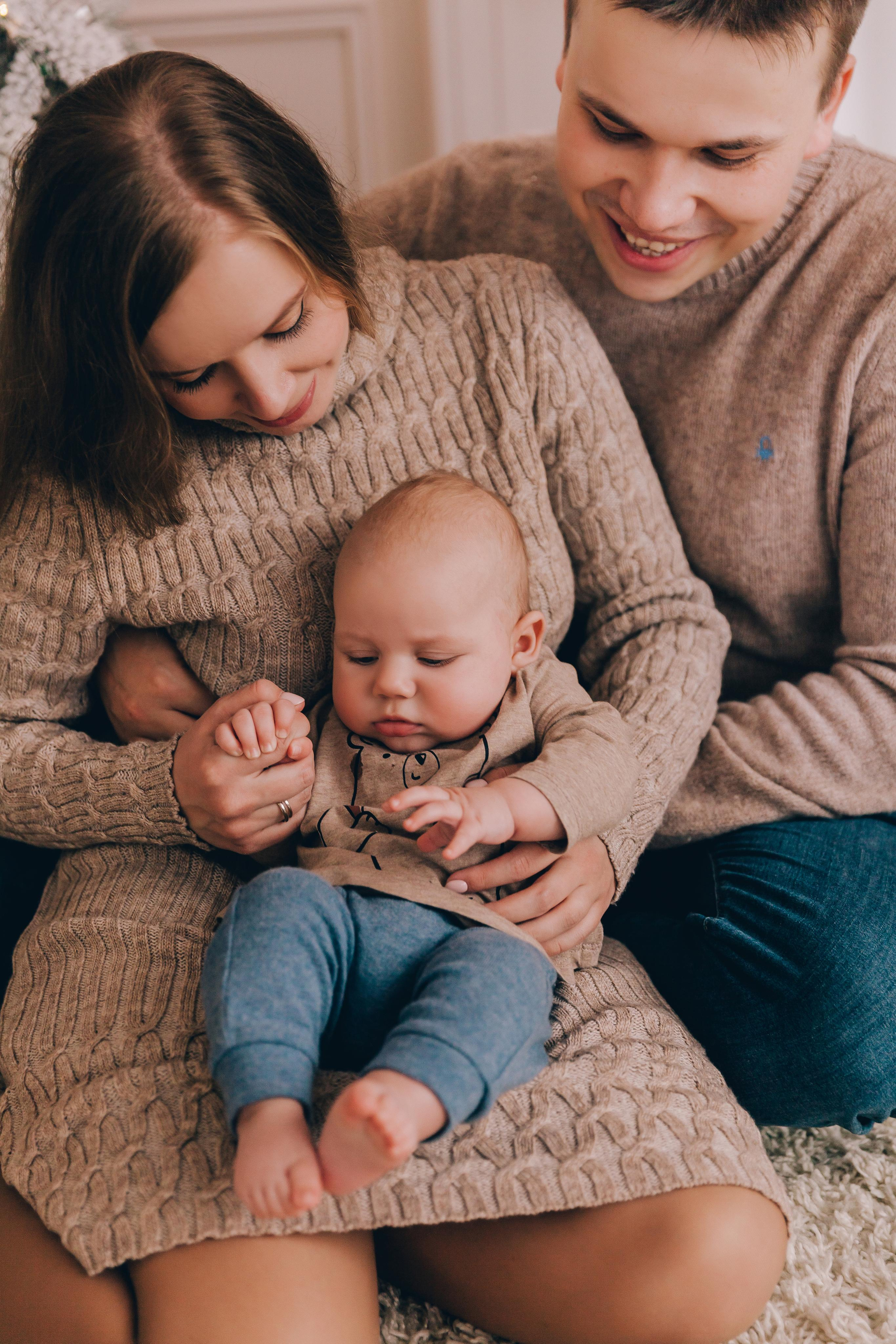 Первый новый год. Фотограф в Екатеринбурге Аня Валенок