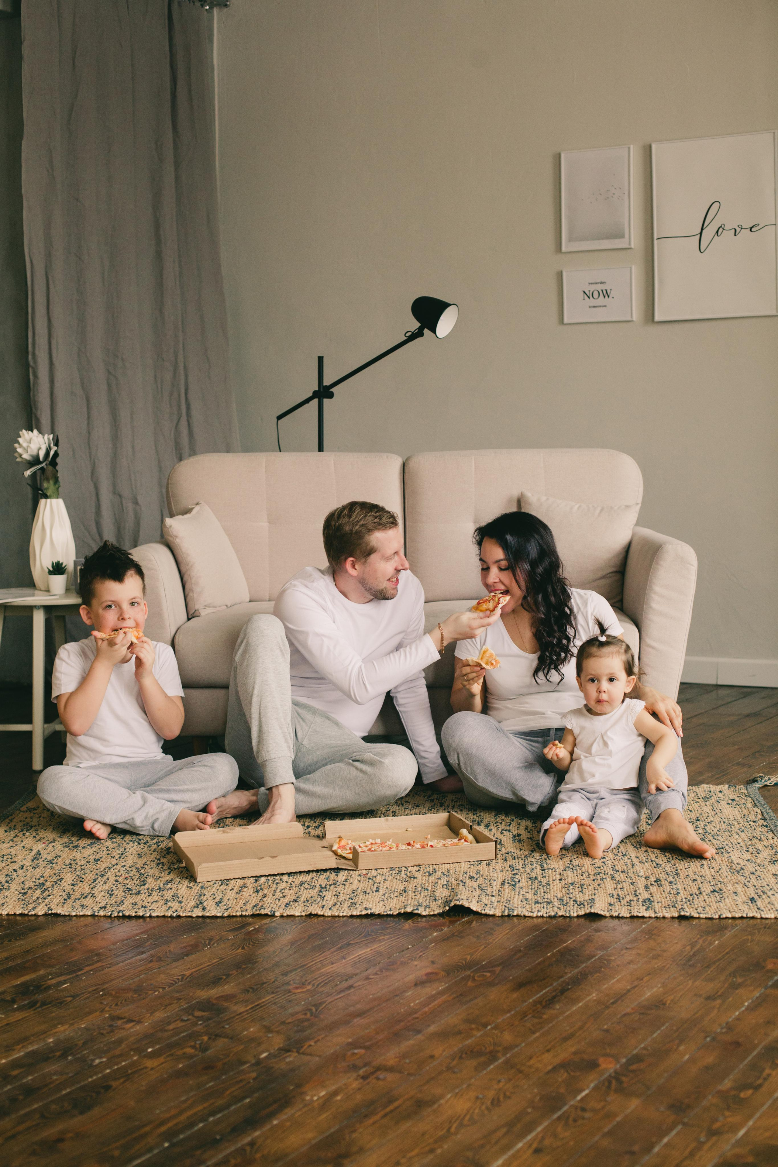 Семейный обед. Фотограф в Екатеринбурге Аня Валенок