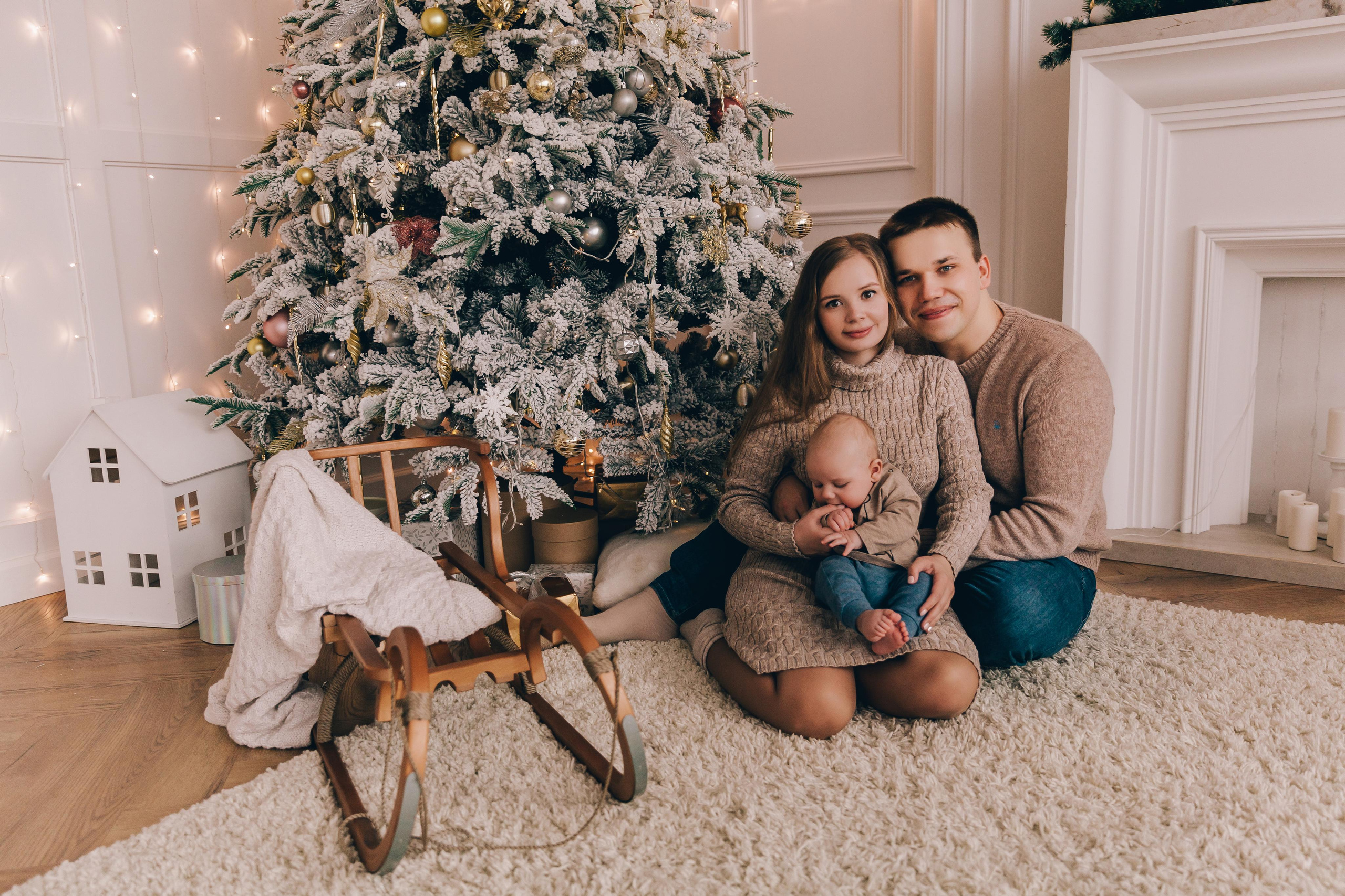 Первый новый год. Фотограф в Екатеринбурге Аня Валенок