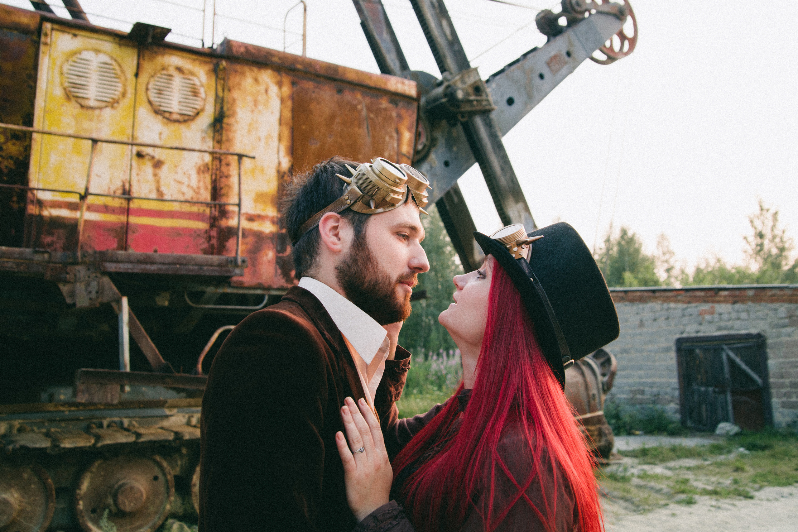 Steampunk love. Фотограф в Екатеринбурге Аня Валенок