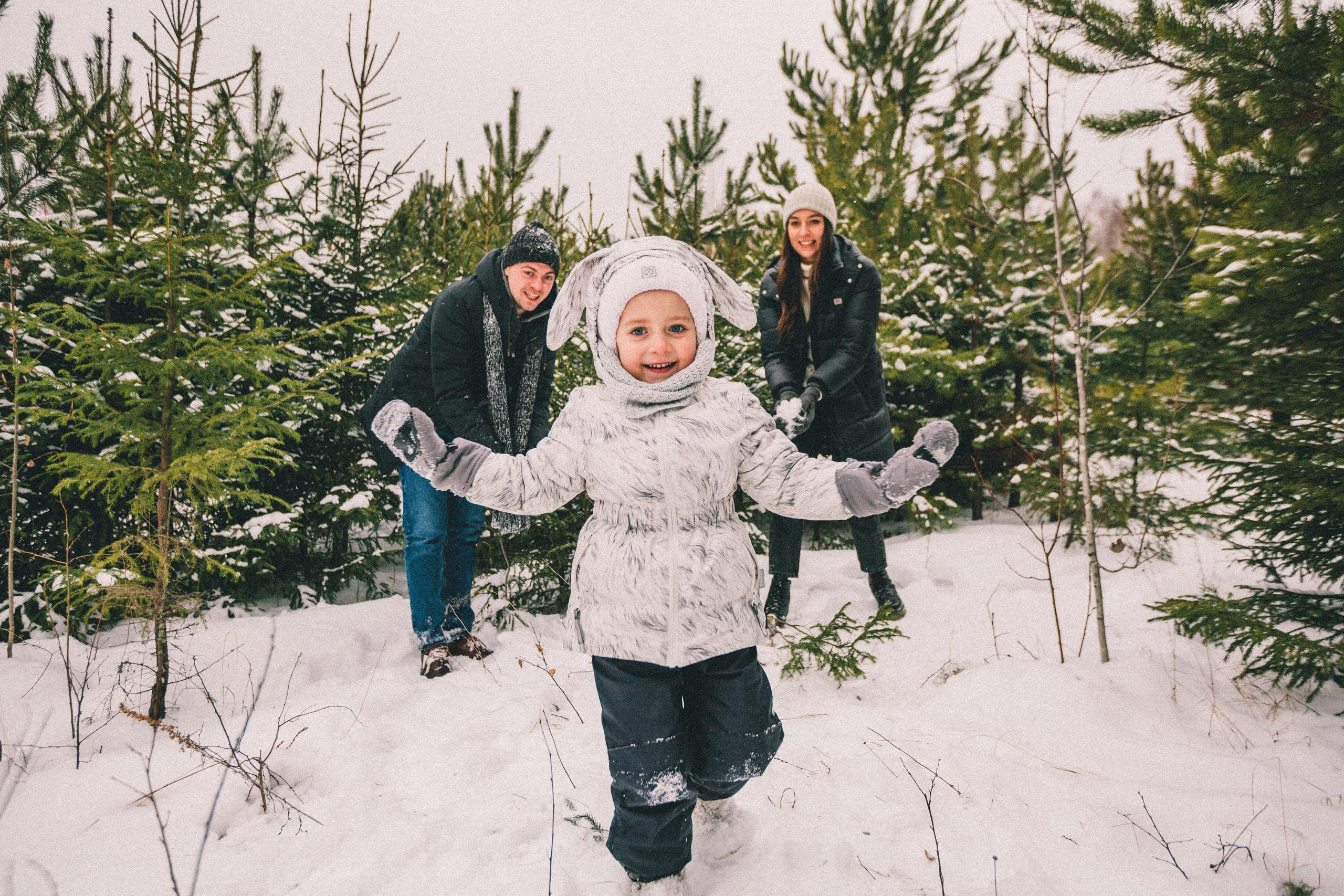Снег под ногами, снег под снегом. Фотограф в Екатеринбурге Аня Валенок