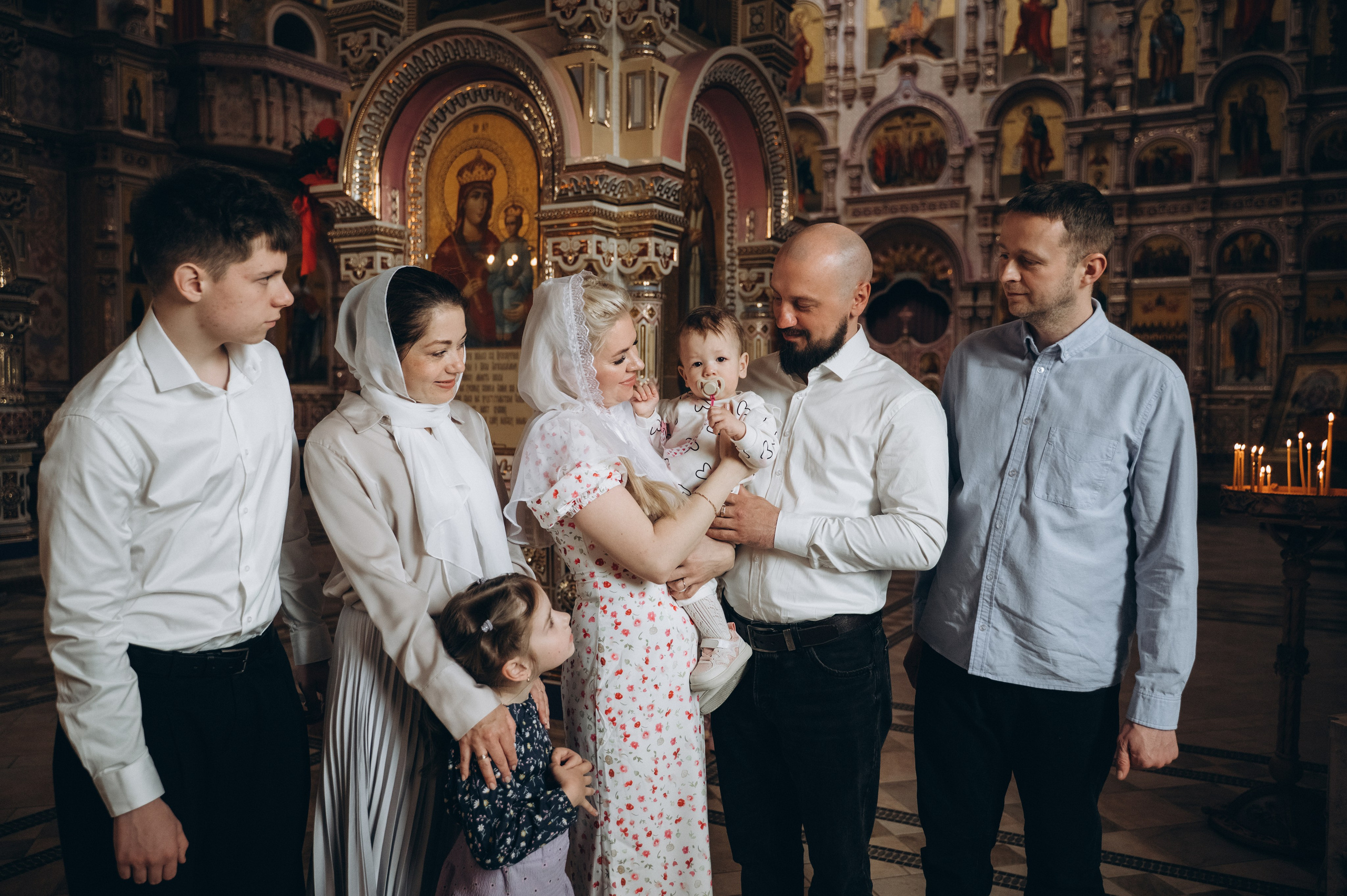 Крещение Миланы (Храм Всех Святых). Семейный фотограф в Минске Дарья Дреко