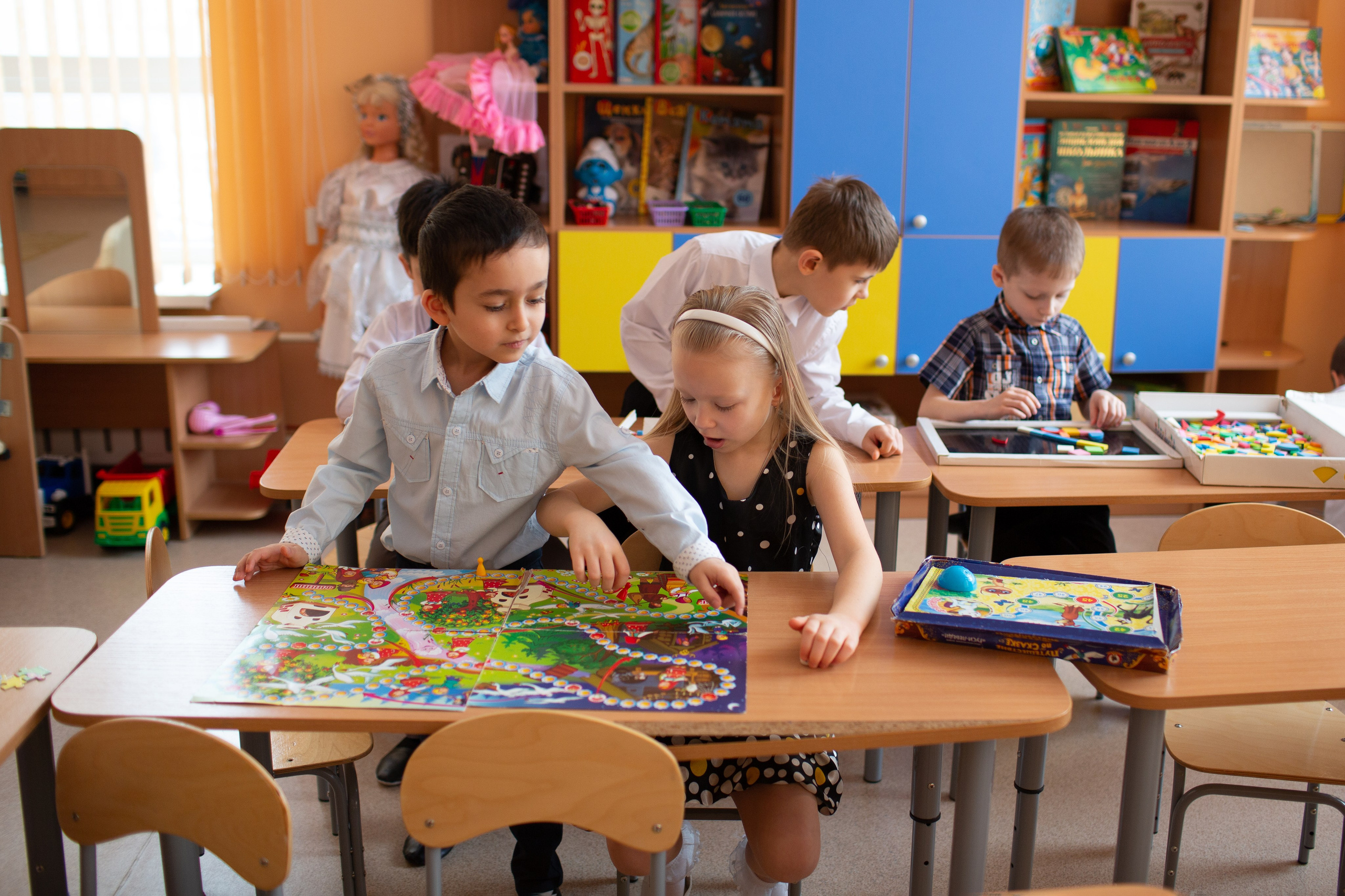 День в детском саду. Выпускные альбомы и школьный фотограф в Подольске, Троицке, Щербинке, Москве и Московской области