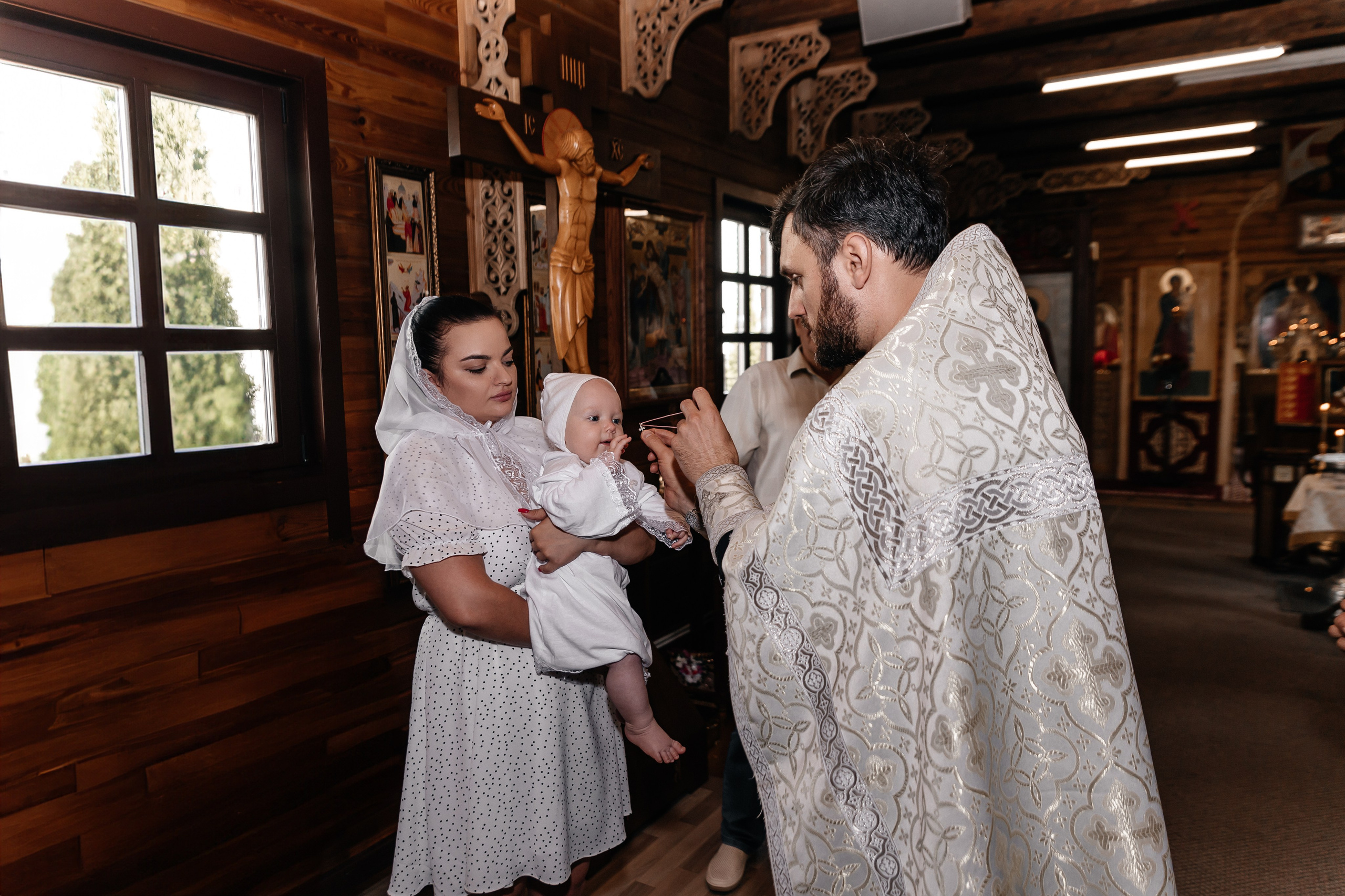 Крещение Эмилии. Семейный фотограф Минск Усова Ольга