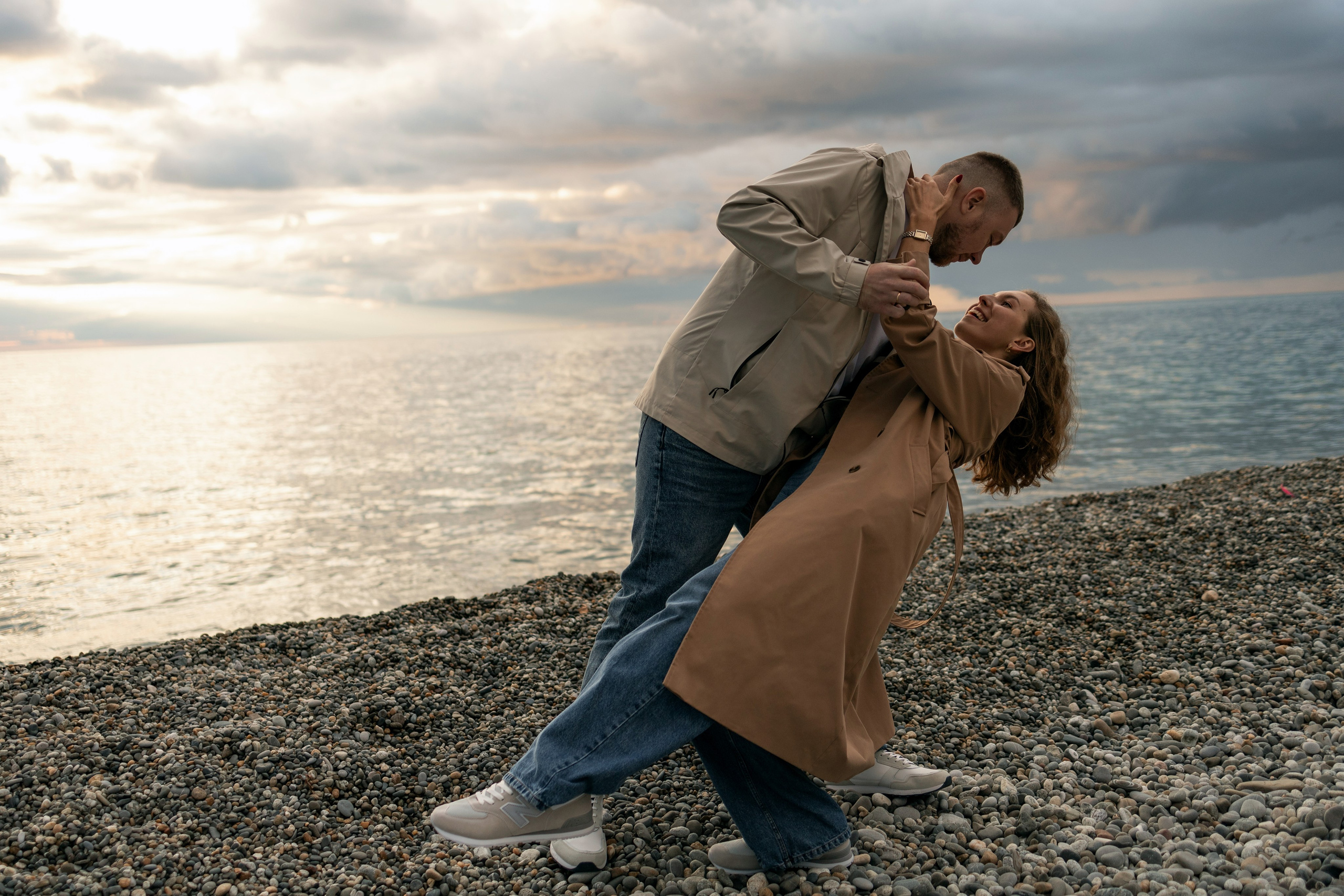 Пётр, Мария и кот Рич. Портретный фотограф и Love story в Сочи