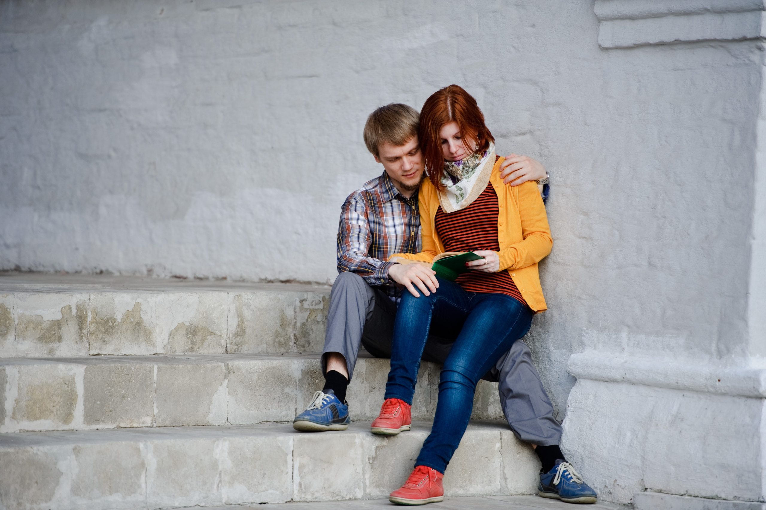 Мария и Александр. Прогулка, Москва. Семейный фотограф Анна Дубовская