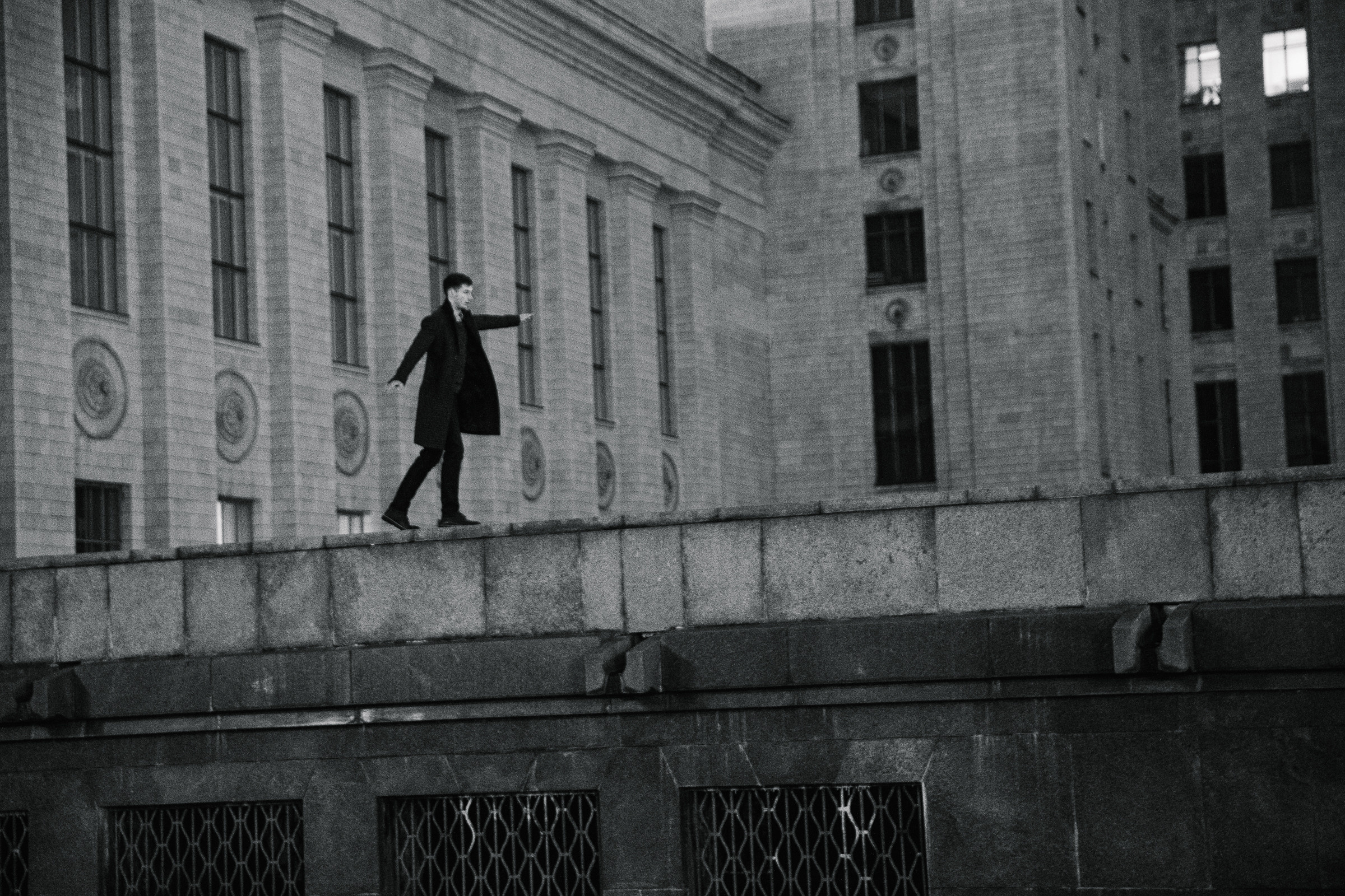 Первая съемка в ЧБ. Фотограф в Москве Даша Зуева