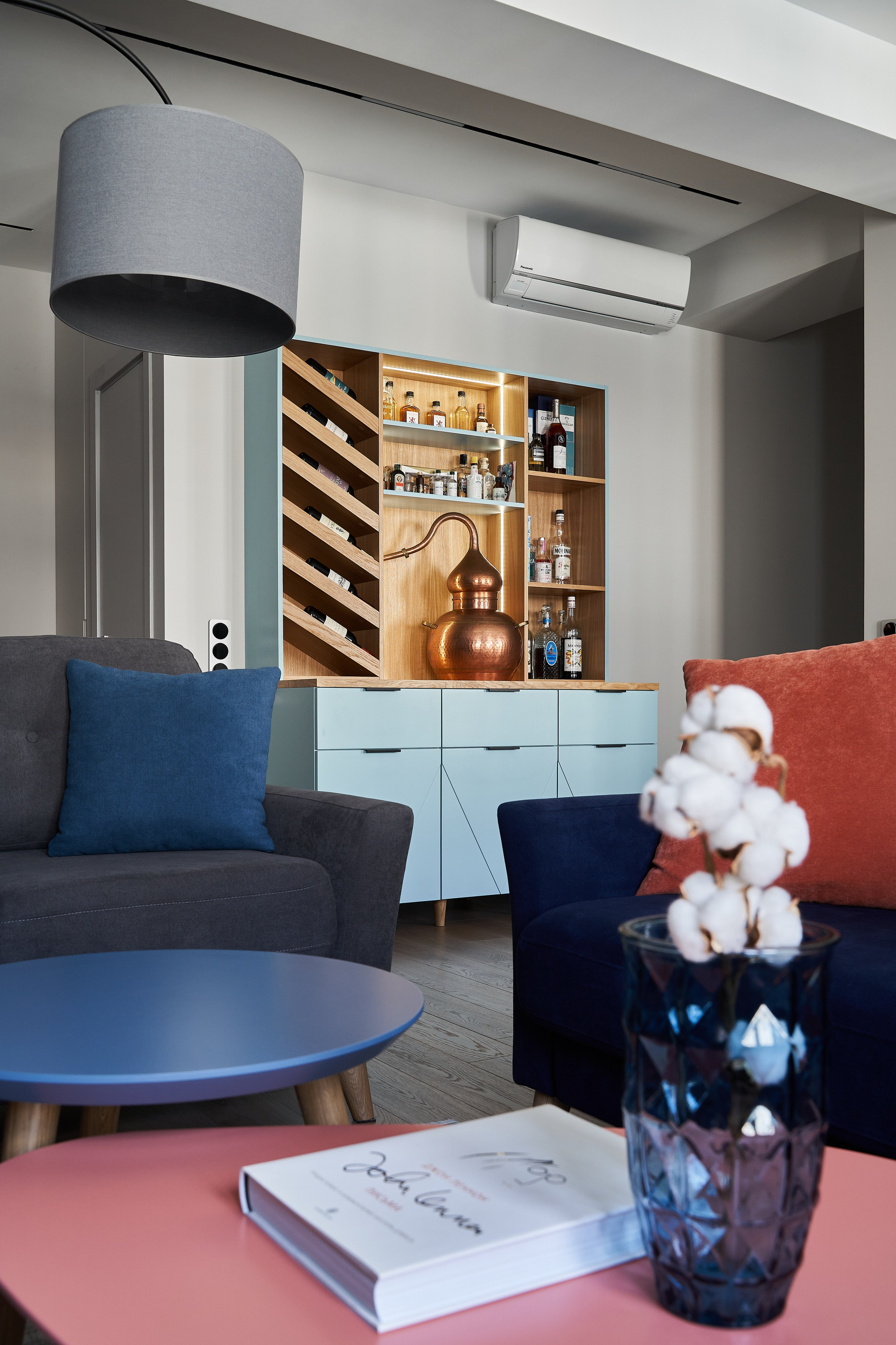 Цвет настроения Синий (публикация в журнале Buro 314). Бояршинов Антон Интерьерный фотограф/видеограф Москва