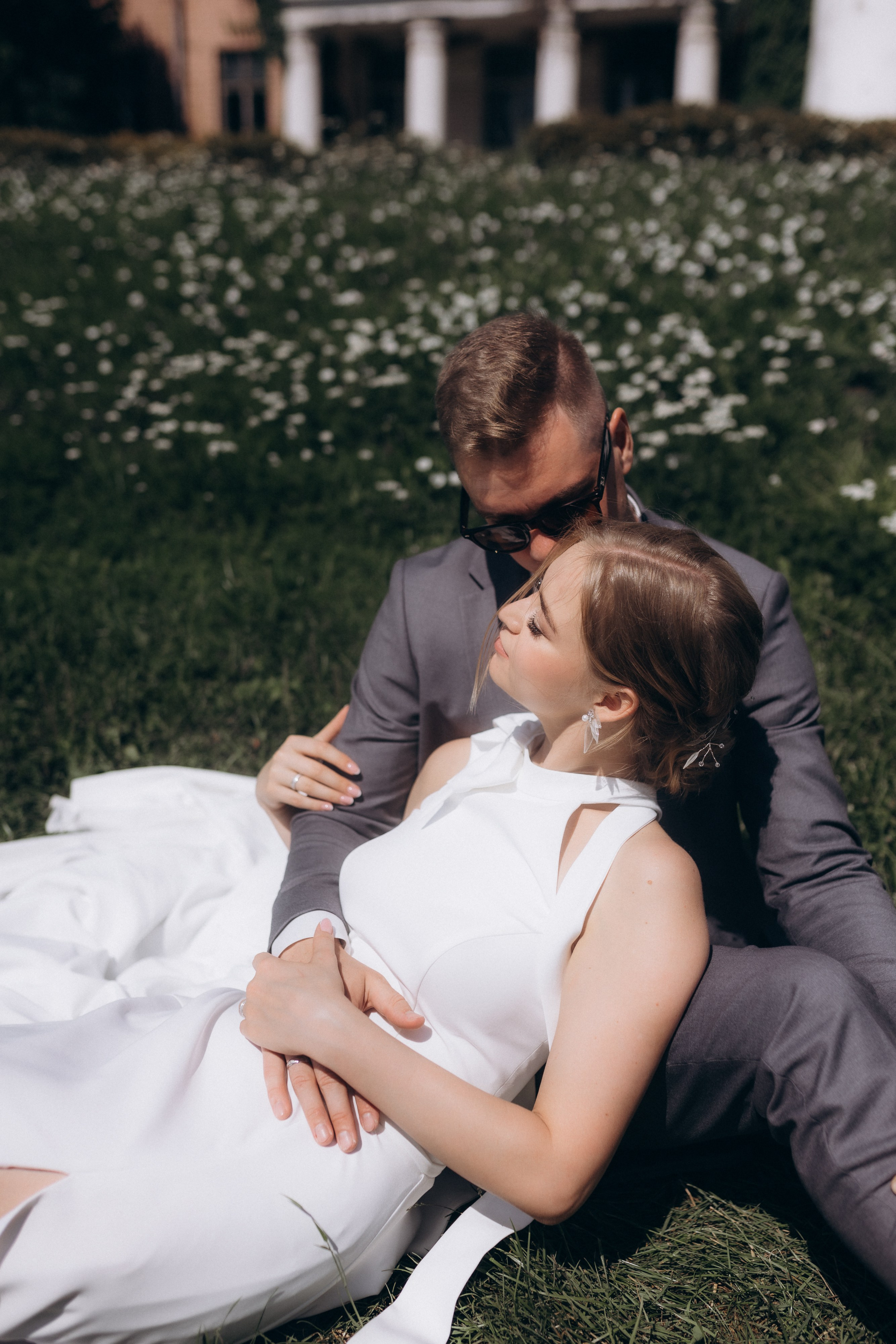 Свадебная фотосессия в Главном Ботаническом саду и в оранжерее. Свадебный фотограф в Москве Мария Крош