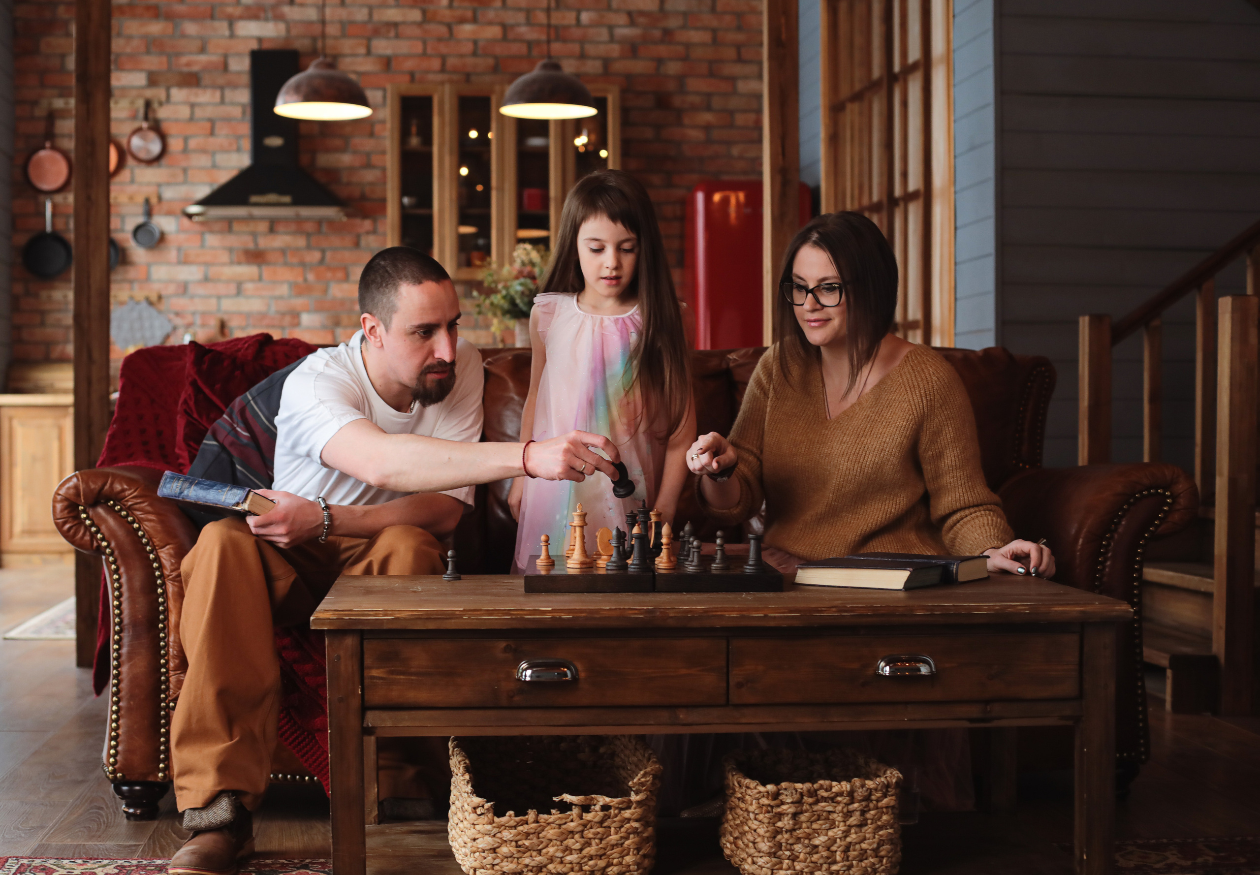 В уютном шале. Семейный фотограф в Москве Вера Гук