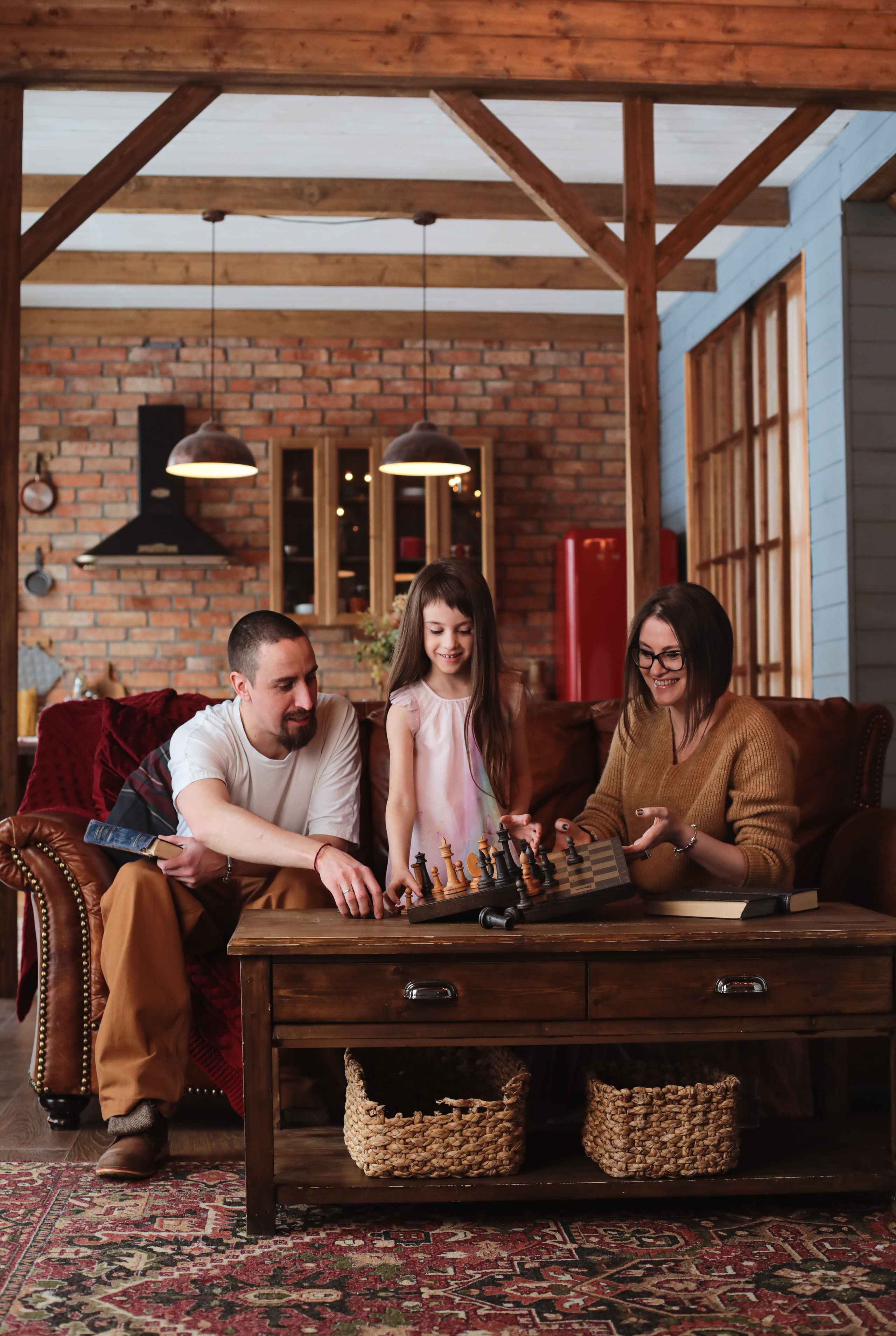 В уютном шале. Семейный фотограф в Москве Вера Гук