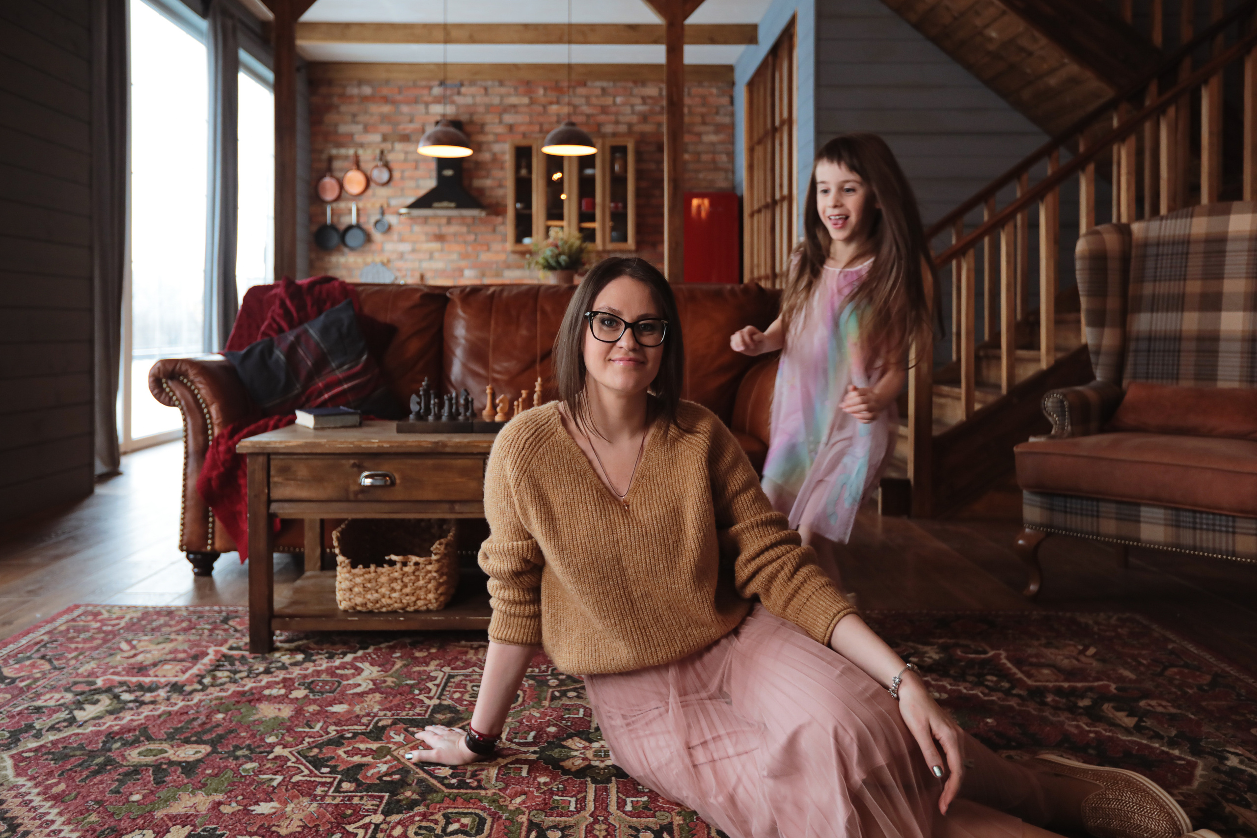 В уютном шале. Семейный фотограф в Москве Вера Гук