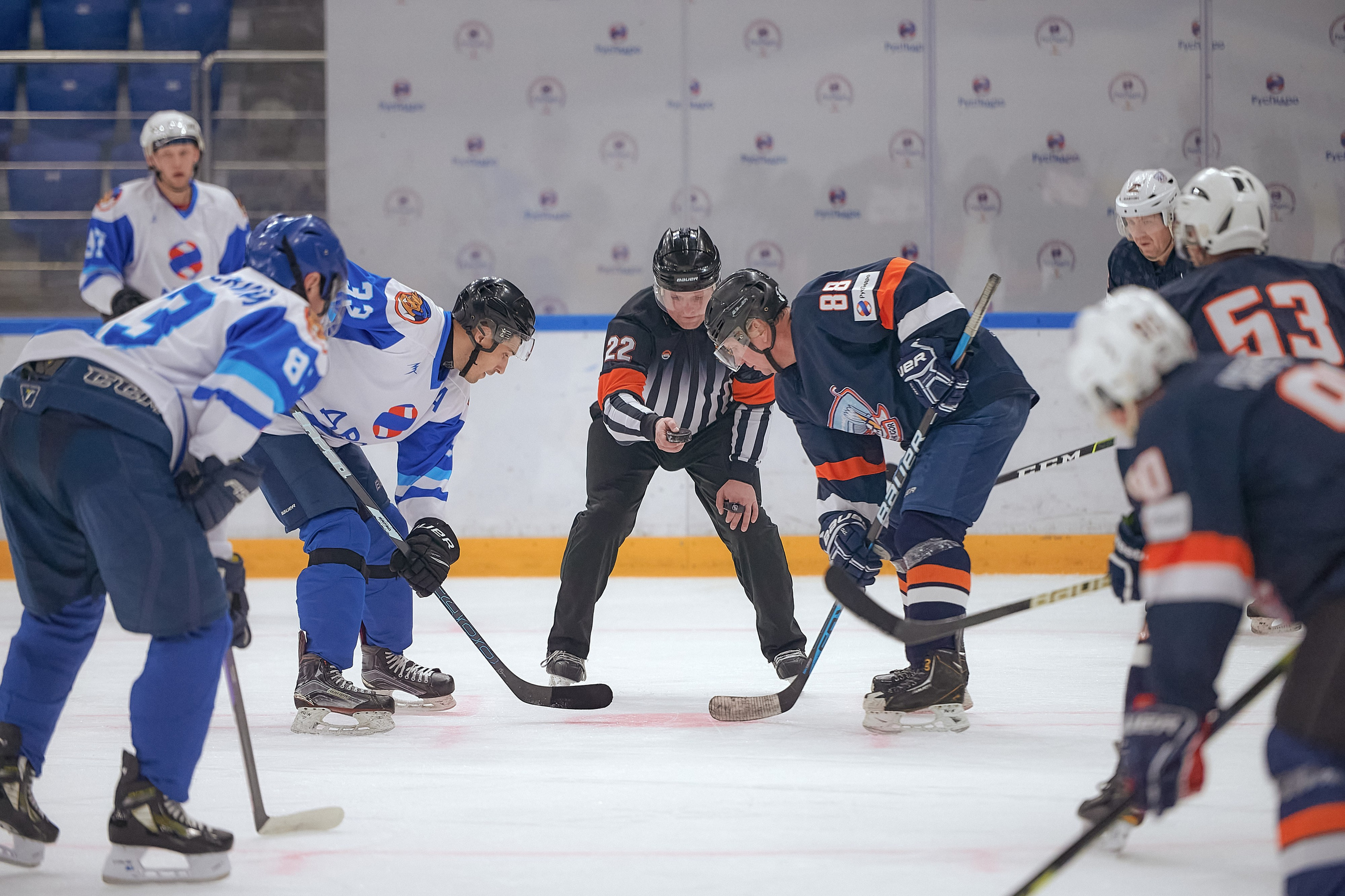 Портфолио репортажной фотосъёмки: Кристалл арена — Хоккей — РусГидро. Фотограф Яковлев Роман — Красноярск