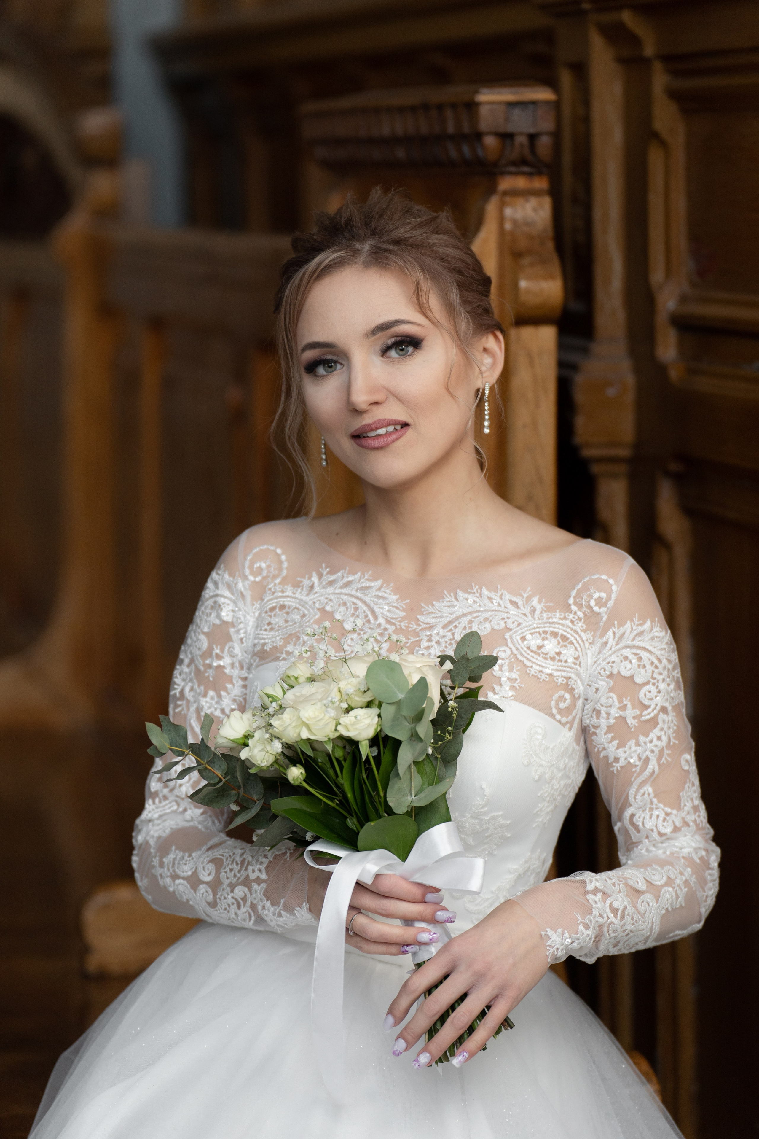 Свадебная фотосессия зимой в Санкт-Петербурге. Свадебный фотограф Александр Невский в Санкт-Петербурге