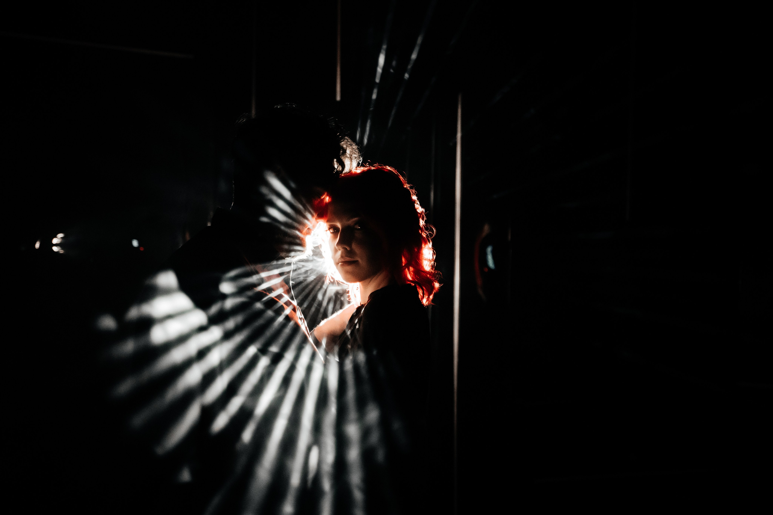 Love story «In total darkness». Свадебные фотограф и видеограф Наталья и Анатолий Новиковы СПб