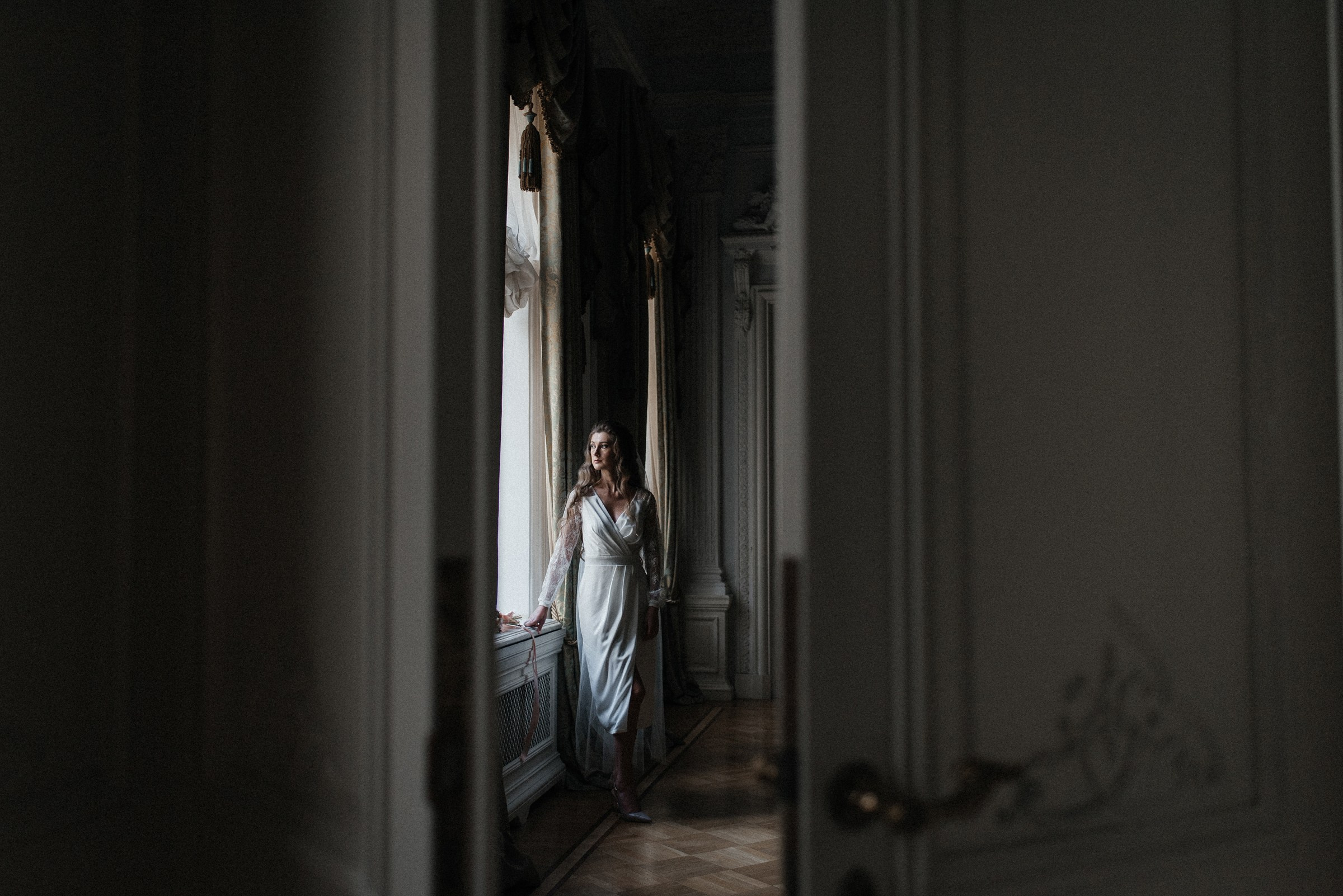 свадебная фотосессия в особняке Трубецких-Нарышкиных