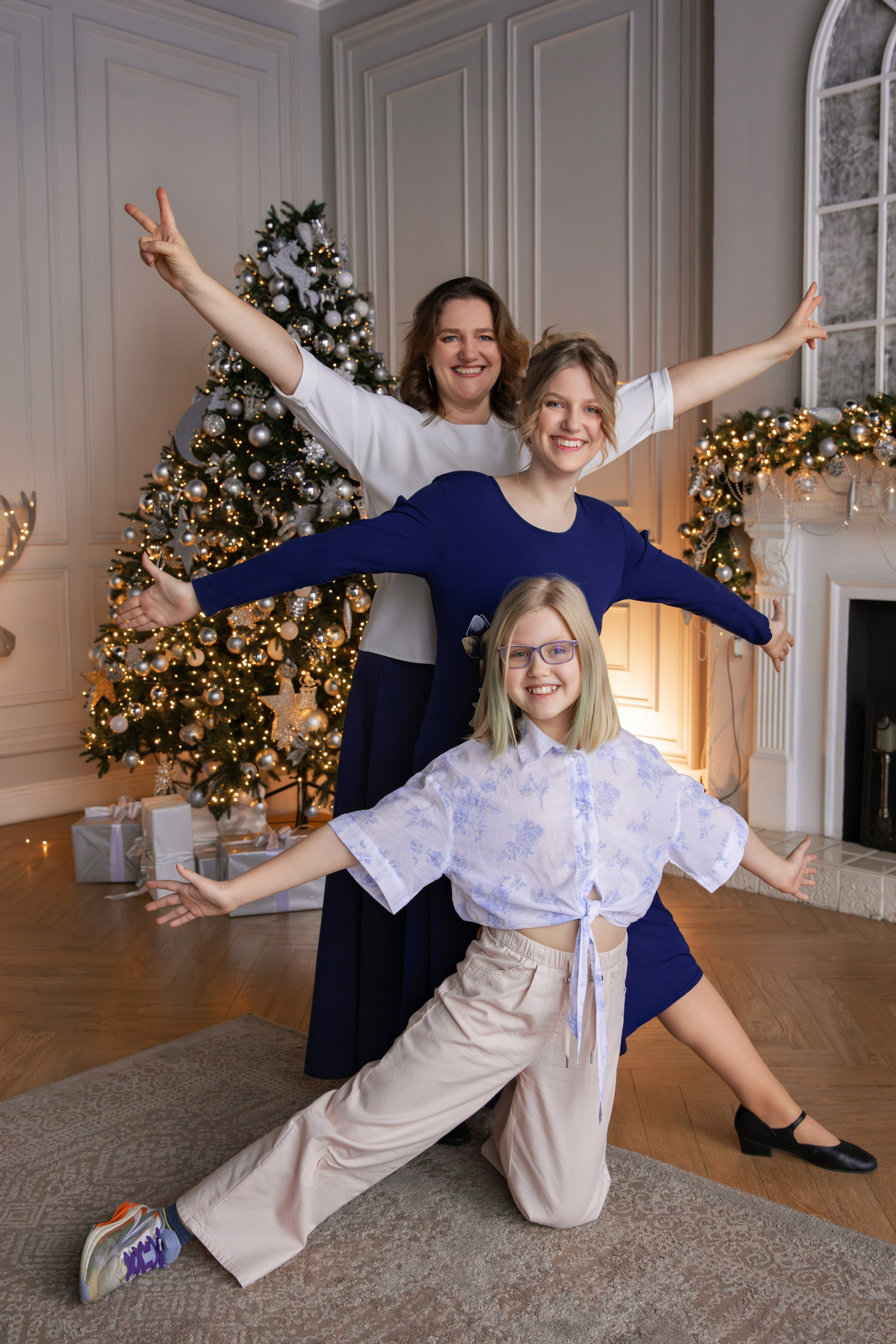 Семейный новый год. Семейный и женский фотограф в Москве Надежда Воробьева