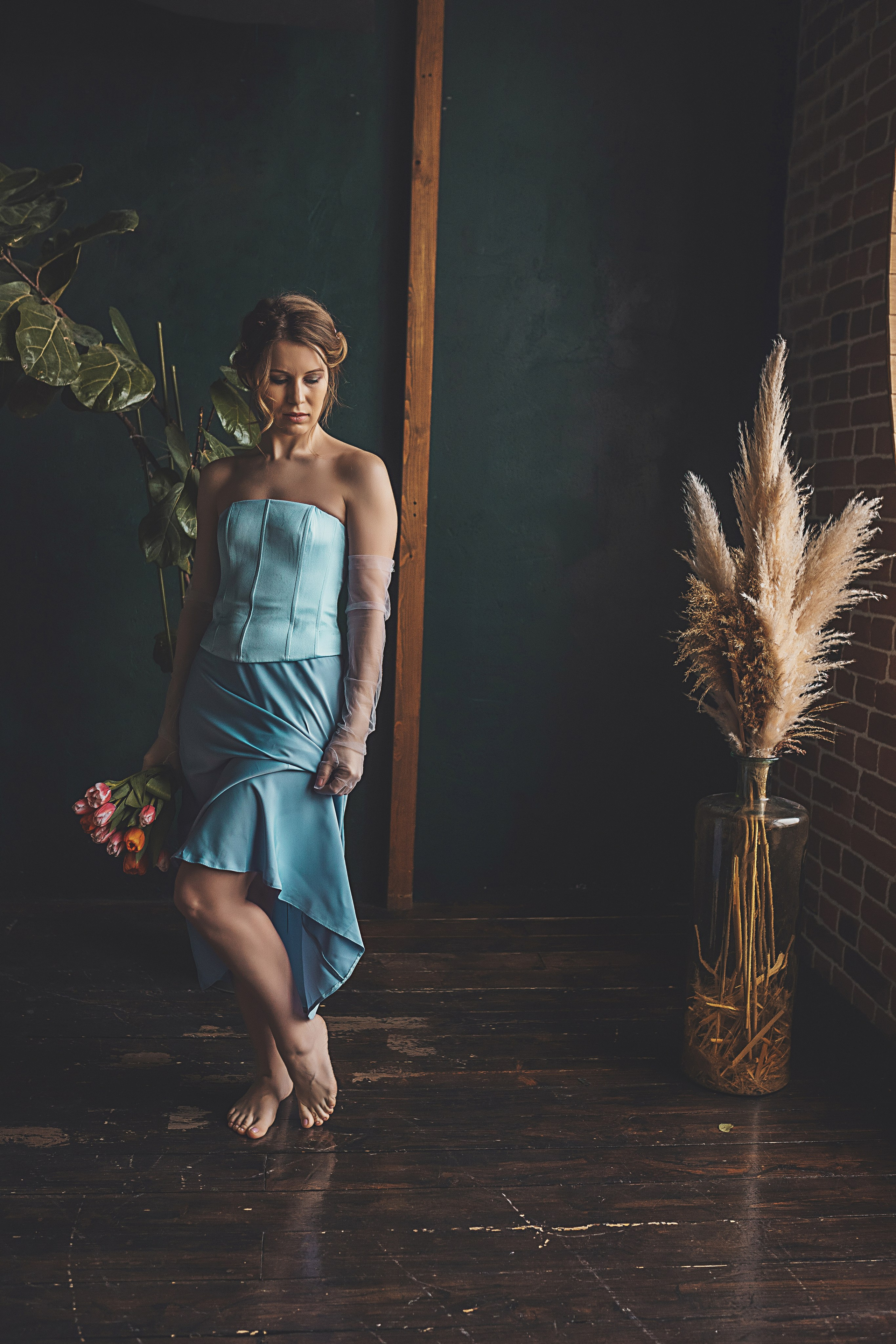 Весенняя Фотосессия в студии. Семейный и женский фотограф в Москве Надежда Воробьева