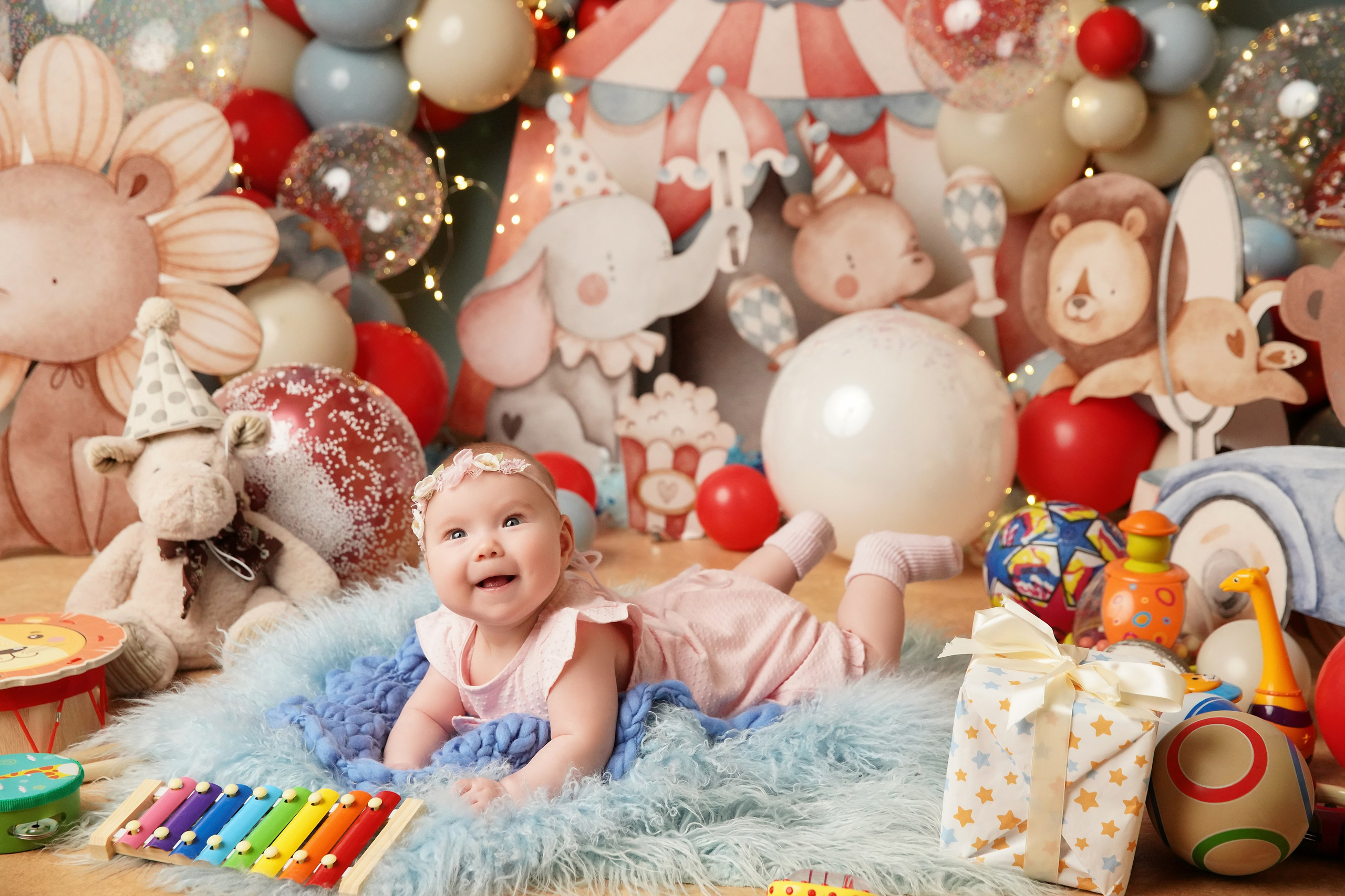 Цирк. Фотограф новорожденных. Семейный и детский фотограф в городе Сургуте