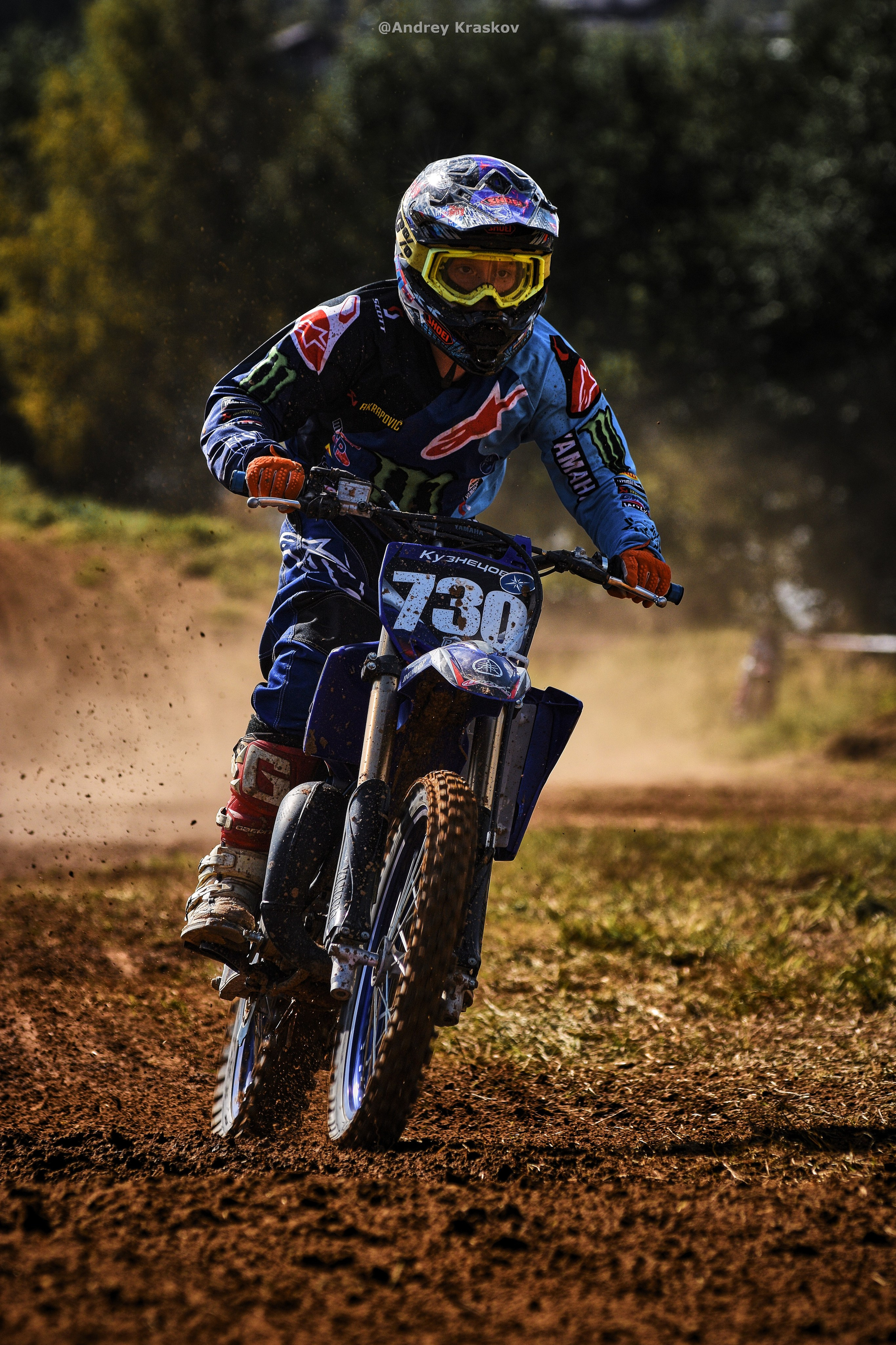 Мотокросс в городе Чкаловск. Фотограф Красков Андрей