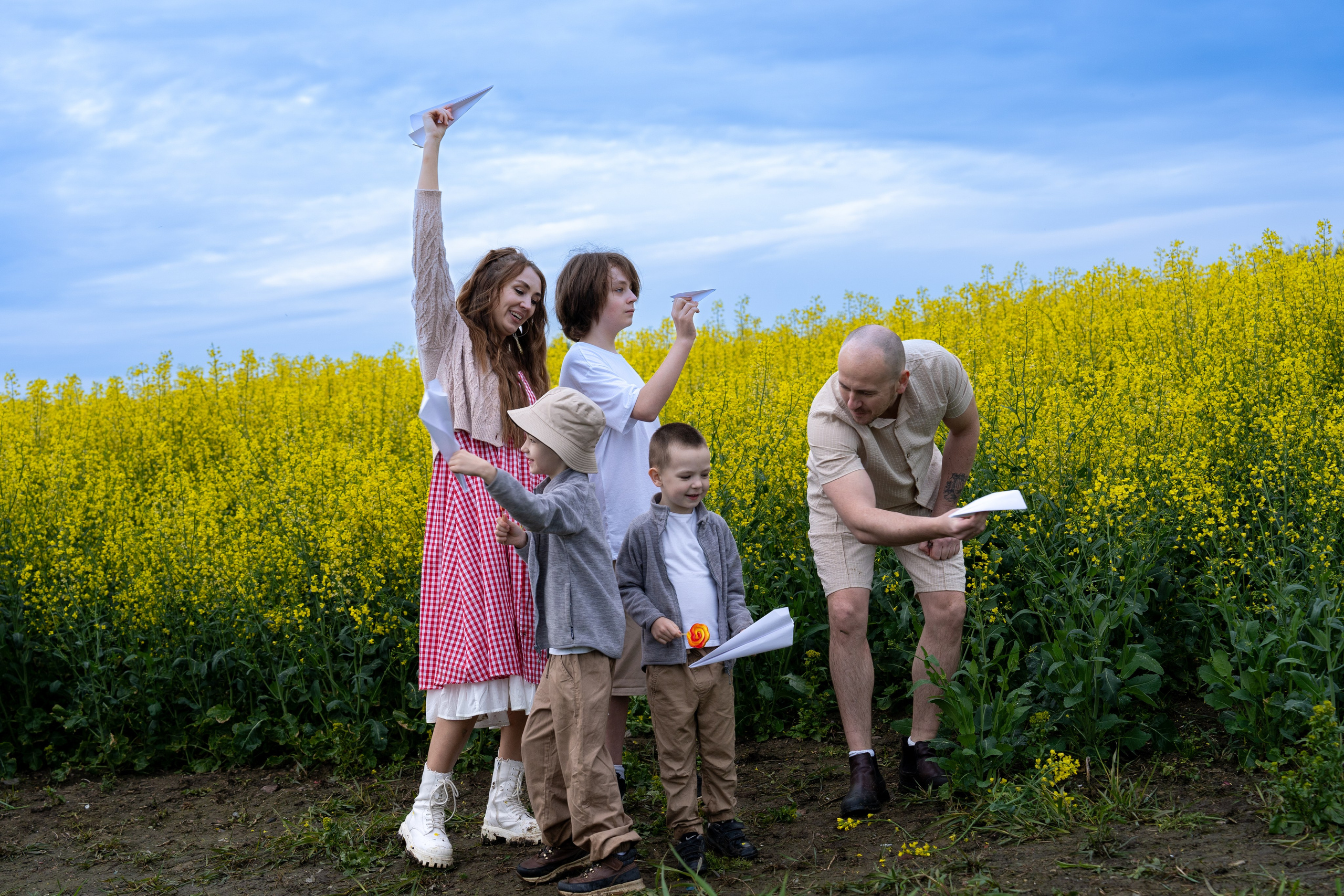 Семейная фотоистория на природе. Главная