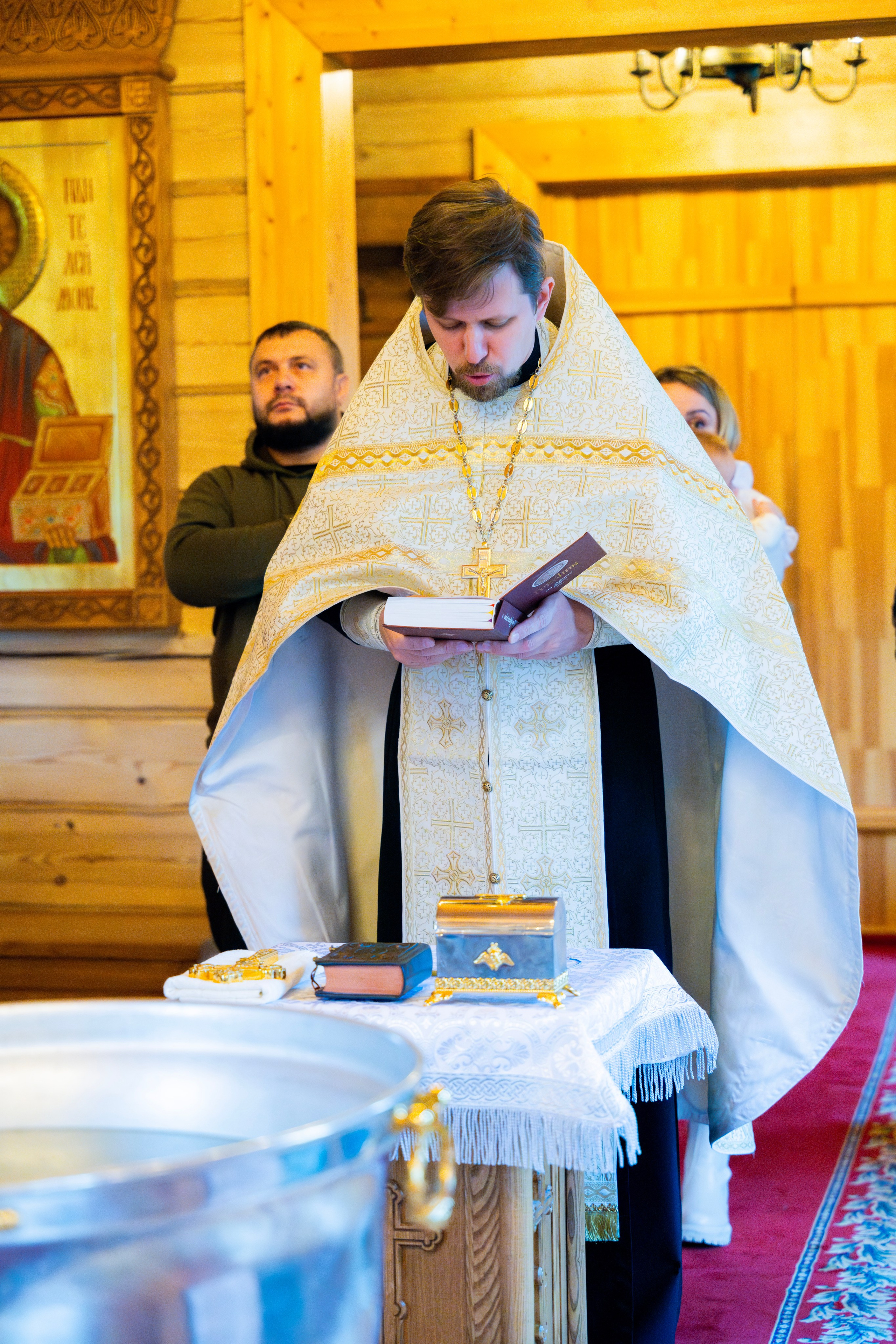 Крещение Ильи. Фотограф Юлия Попова