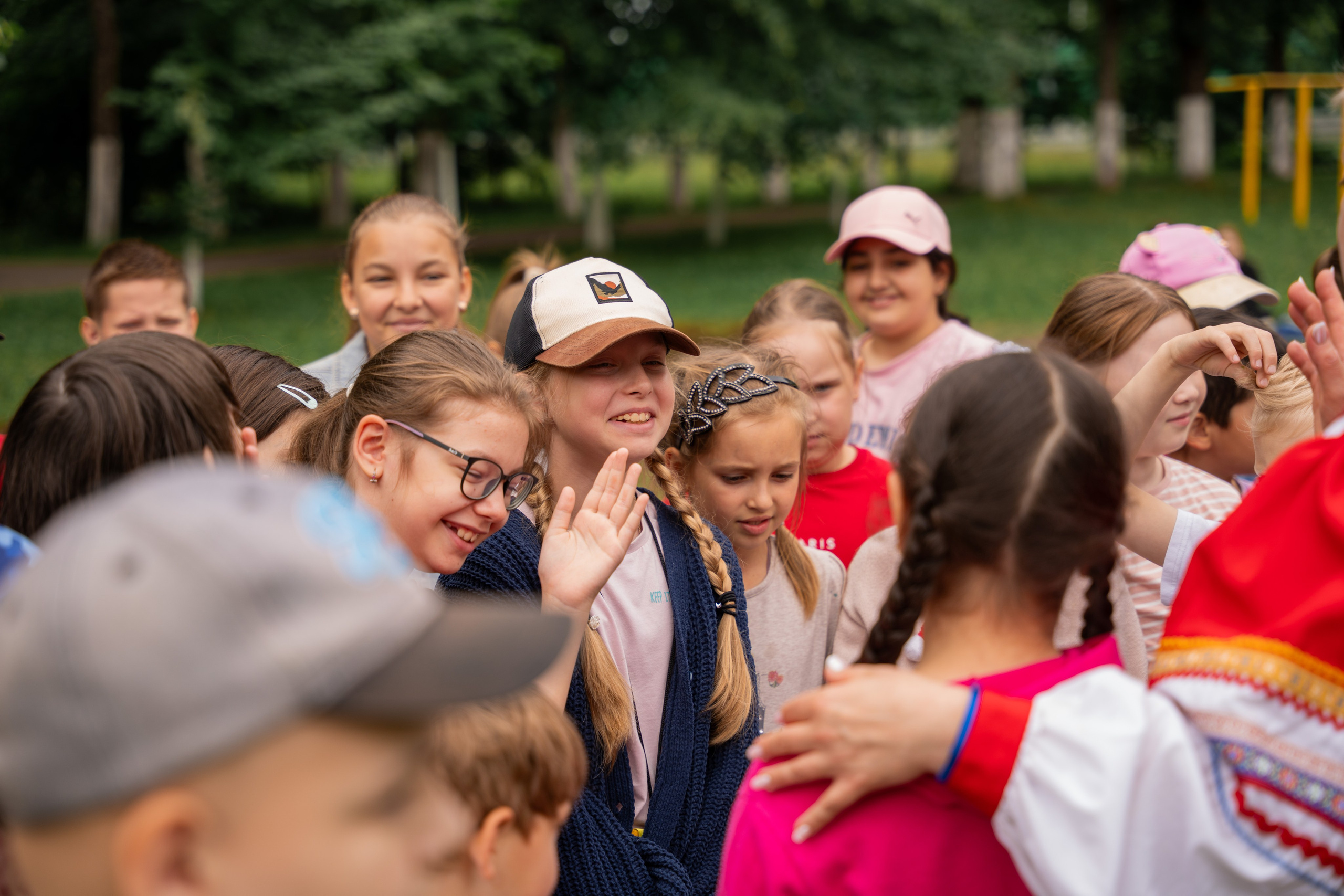 Игры на свежем воздухе. Фотограф Юлия Попова