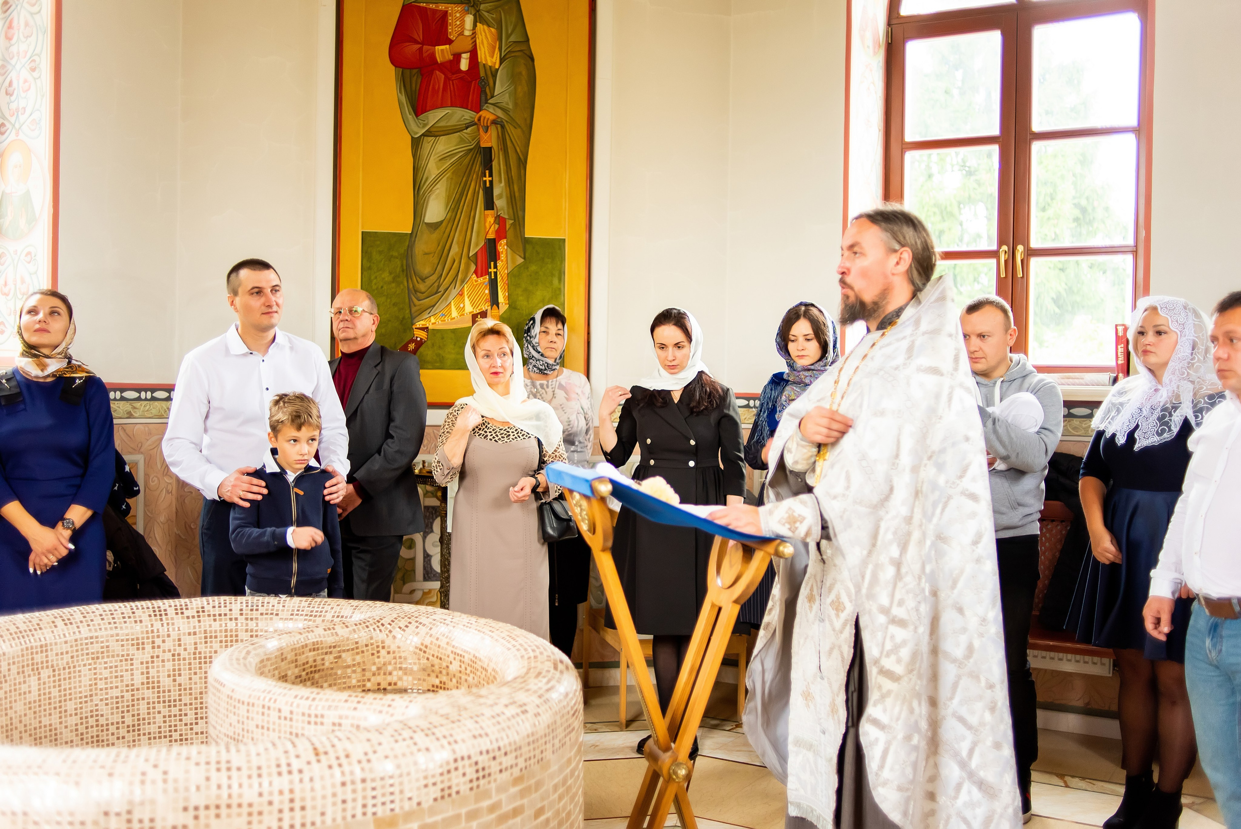 Крещение Владислава. Фотограф Юлия Попова