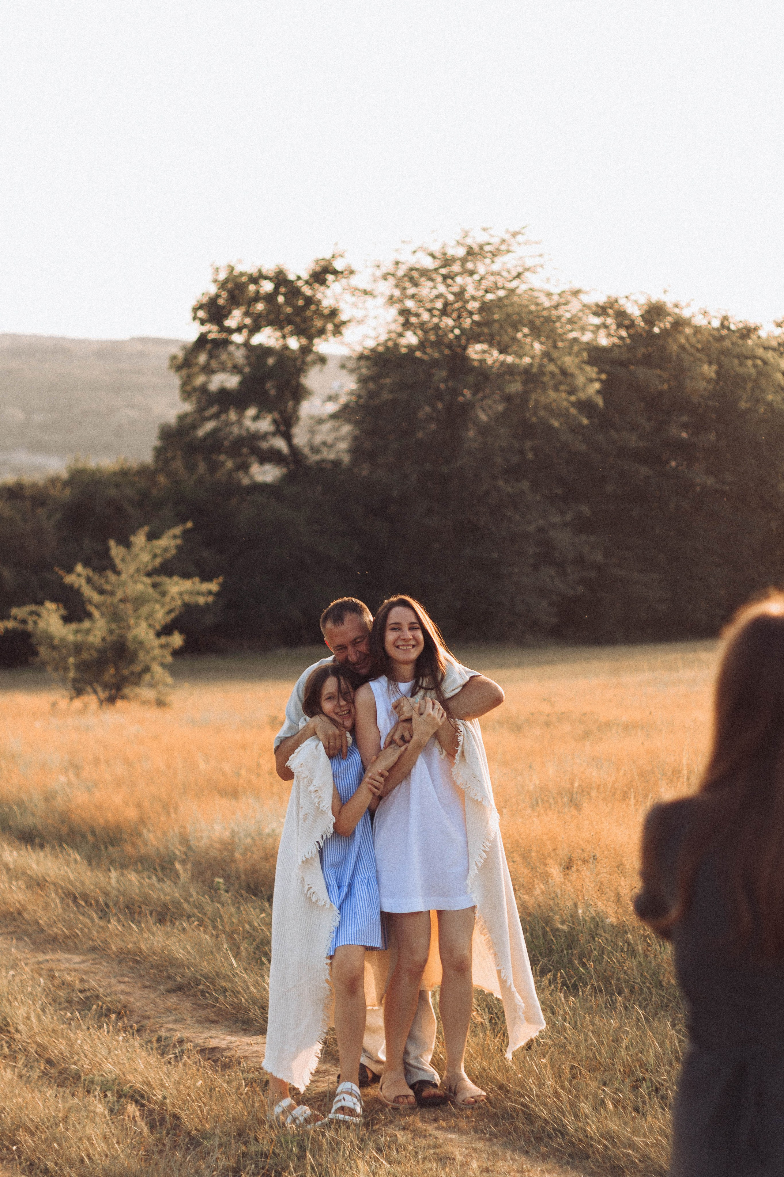 Дмитрий и Наталья с дочками. Фотограф в Краснодаре Ксения Мархинина