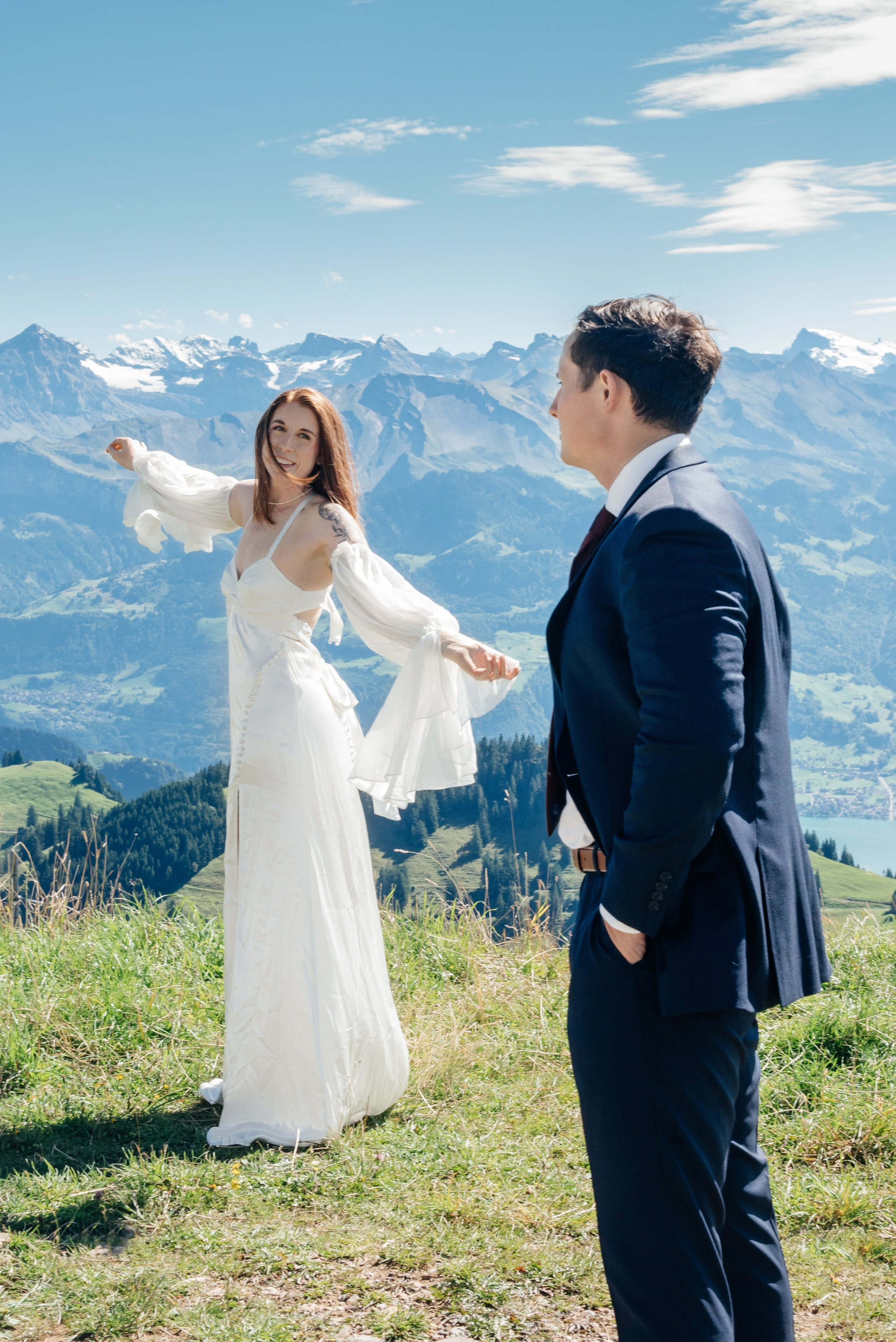 Elizabeth & Mitchell (Lucerne, Switzerland). Фотограф в Швейцарии и Европе Анна Алексеенко